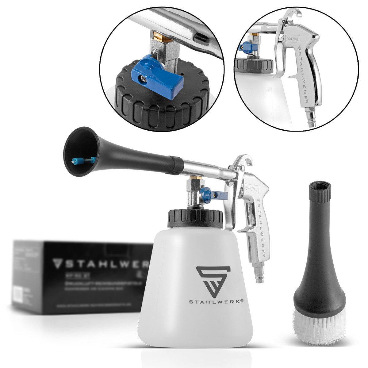 STAHLWERK Druckluftwerkzeug Druckluft-Reinigungspistole RP-90 ST mit Tornad günstig online kaufen