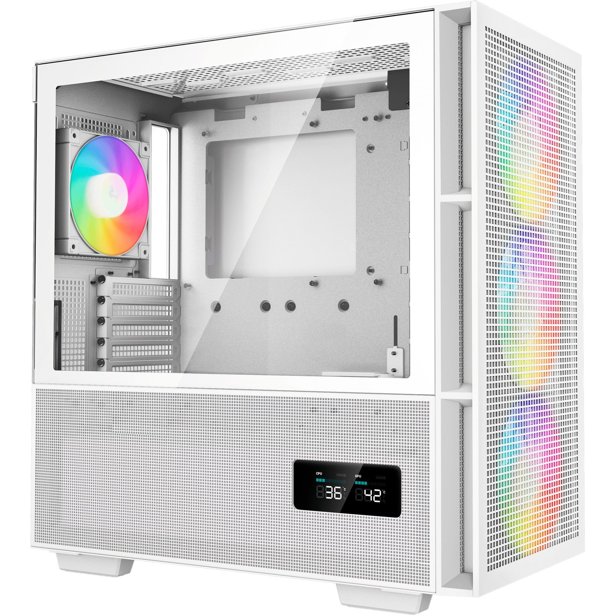 DeepCool PC-Gehäuse DeepCool CH560 Digital WH, Tower-Gehäuse