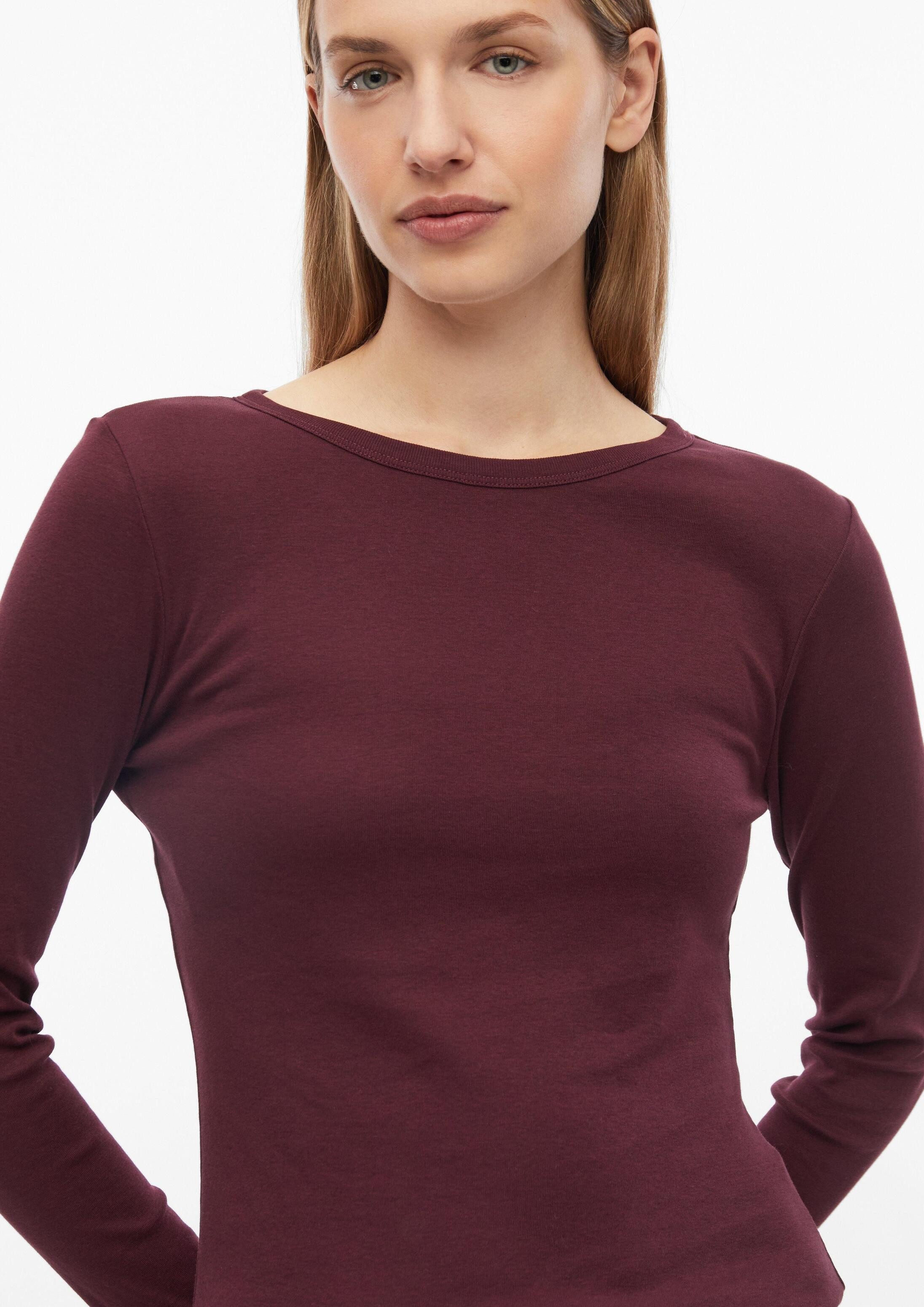 s.Oliver Langarmshirt T-Shirt Longsleeve im Slim Fit – Bild 4 von 5