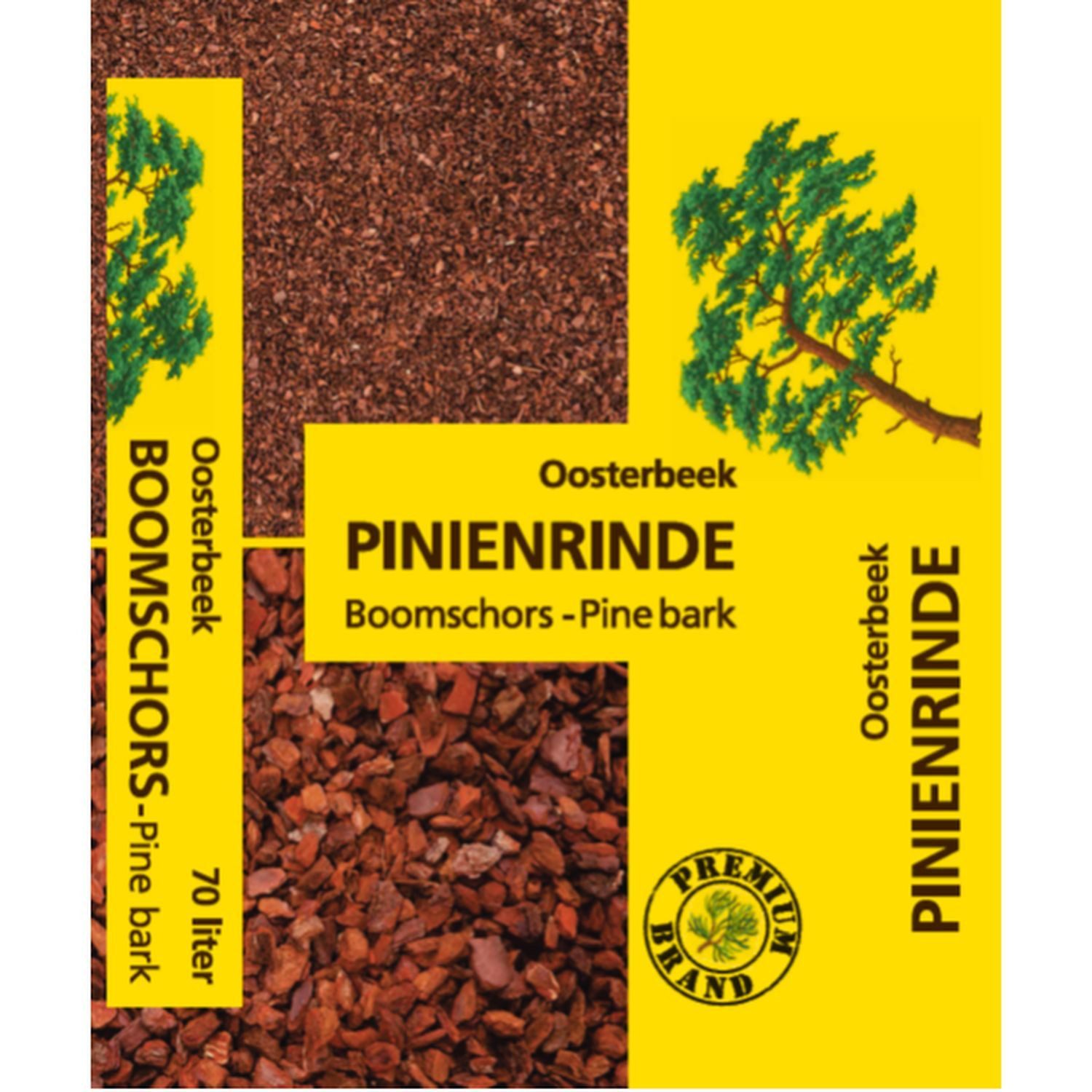 Blumenerde Pinienrinde - 70 Liter - 25-50 mm