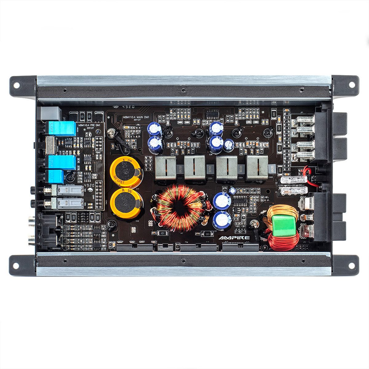 Ampire MBM110.4-2G 4-Kanal Class D Verstärker Endverstärker (Anzahl Kanäle: 4)