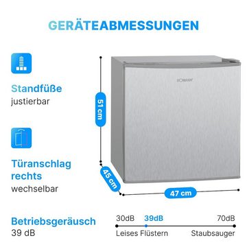 BOMANN Gefrierschrank GB 341.1, 51 cm hoch, 47 cm breit, Gefrierbox mit 31 Liter Nutzinhalt