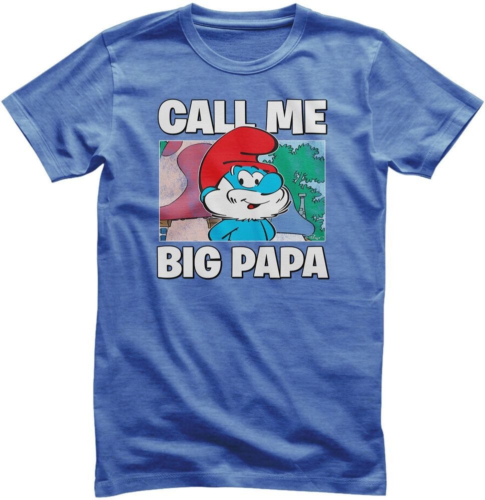 Die Schlümpfe T-Shirt Smurfs - Call Me Big Papa T-Shirt