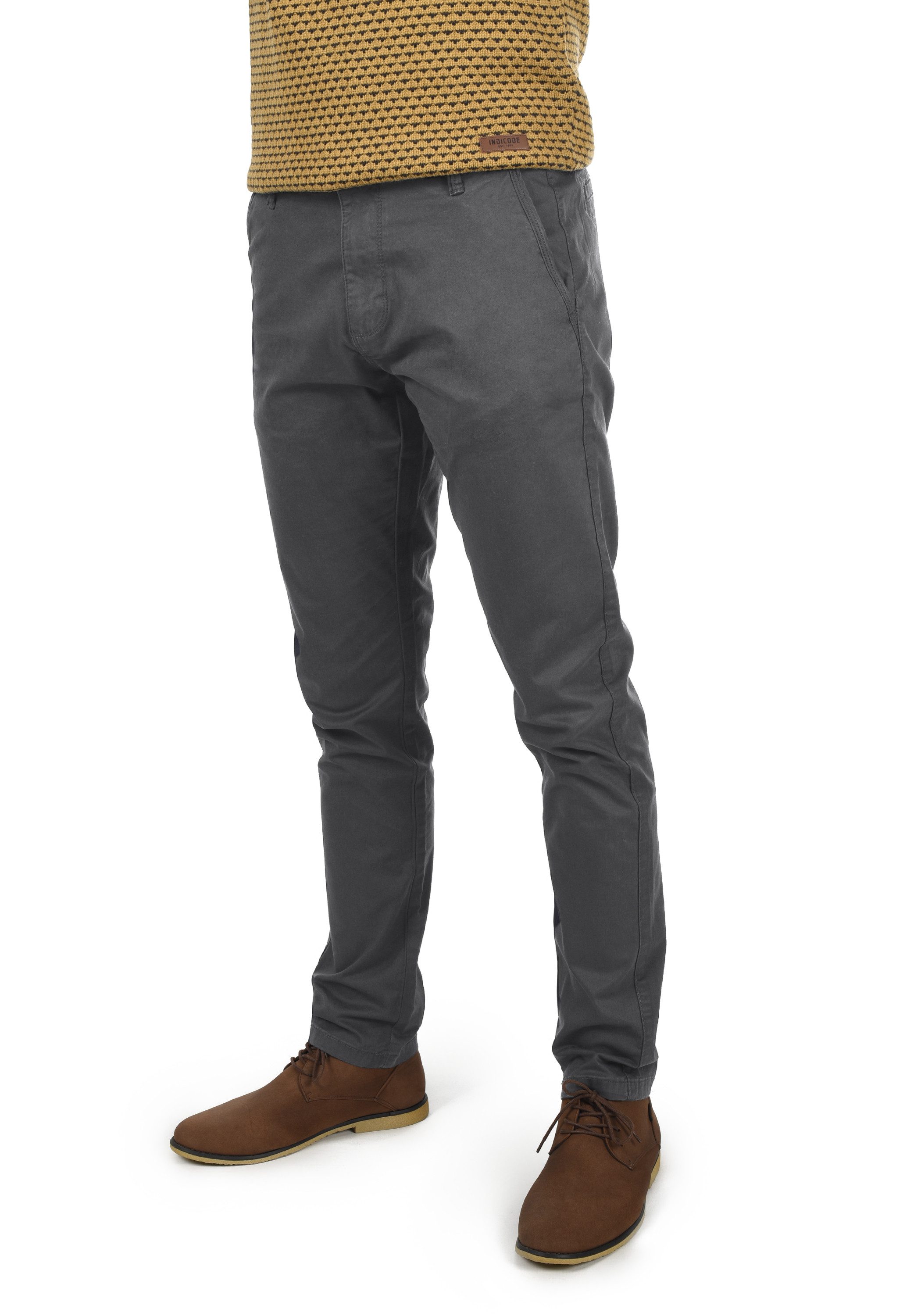 Indicode Chinohose IDPenefal Lange Hose im Chino-Stil