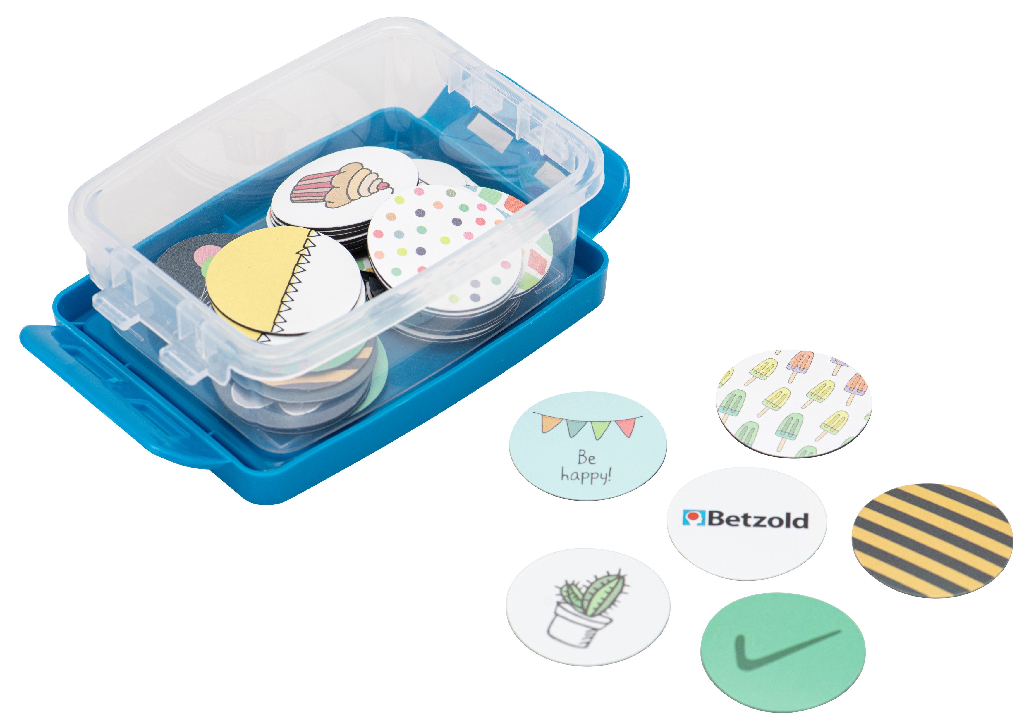 Betzold Magnet Magnet-Set „Motive“, 42-teilig