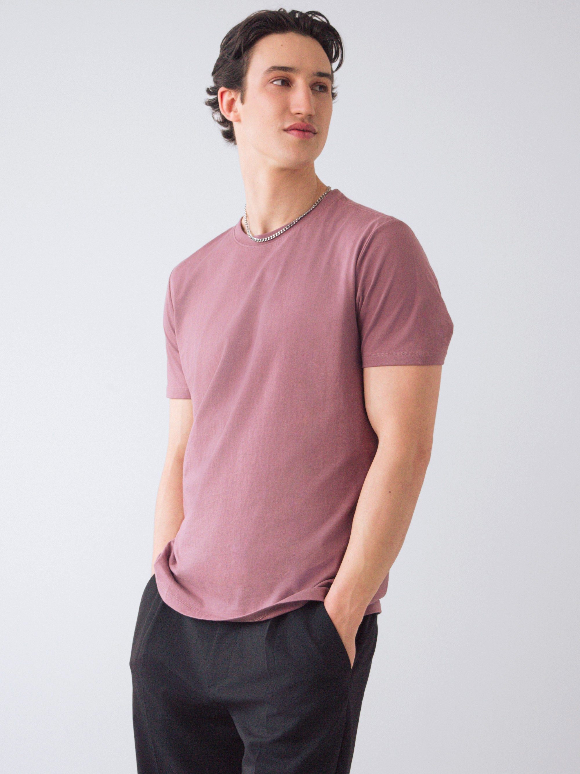 HONEST BASICS T-Shirt Männer Basic aus Bio- und recycelter Baumwolle