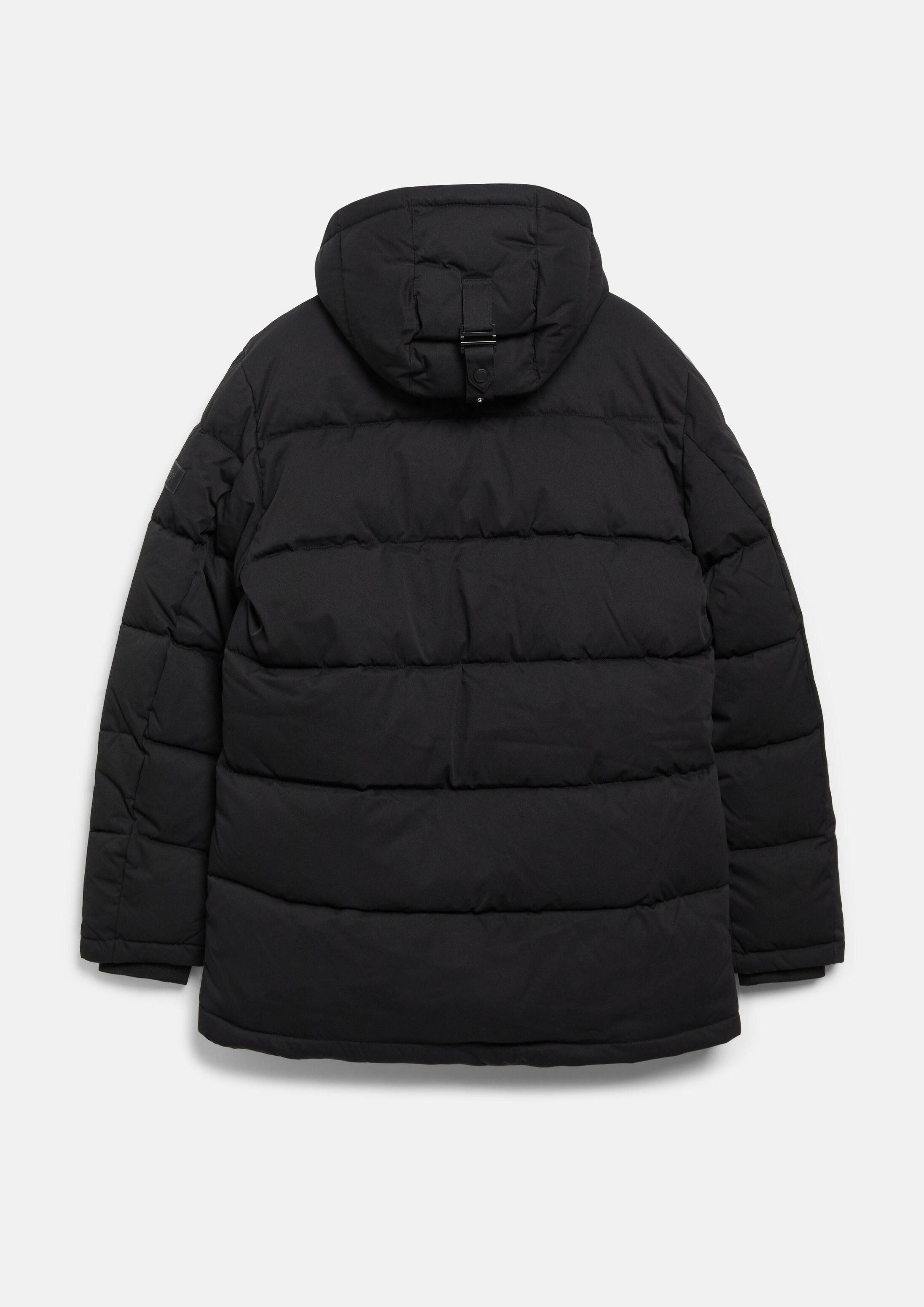 s.Oliver Winterjacke Outdoor-Jacke Wärmende Pufferjacke mit abnehmbarer Kapuze