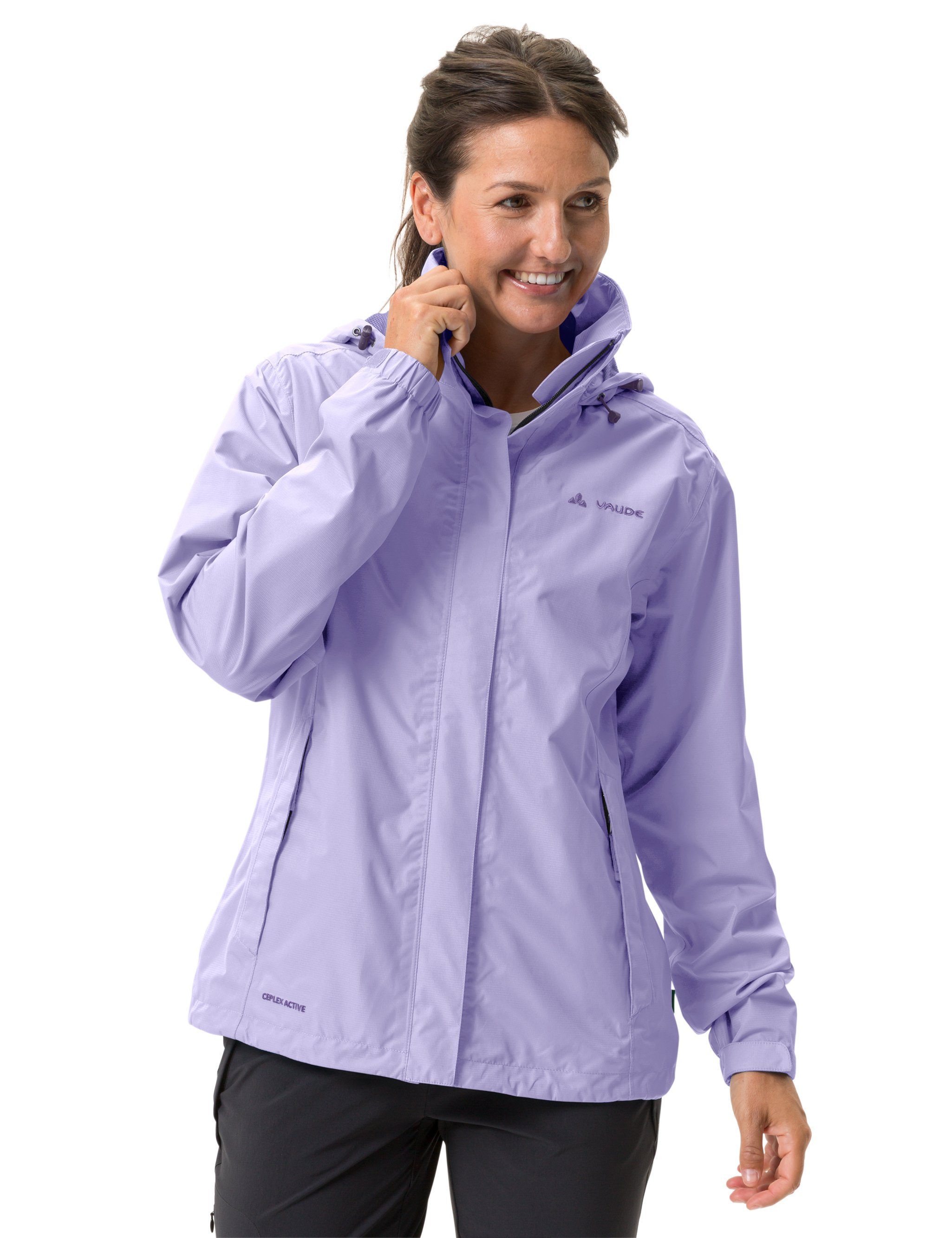 Women's lilac Outdoorjacke Escape Klimaneutral pastel Light kompensiert VAUDE Jacket (1-St)