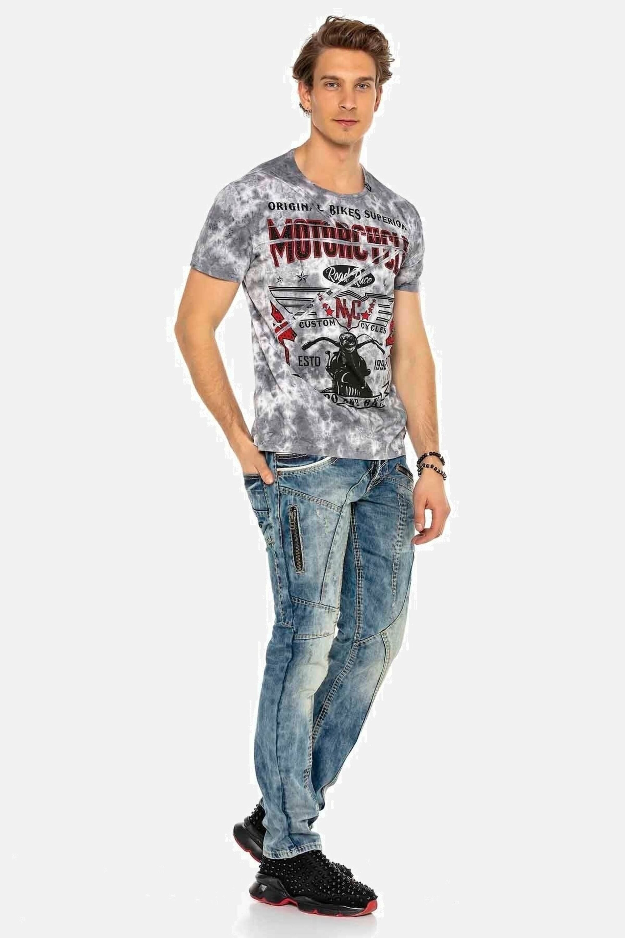 Cipo & Baxx 5-Pocket-Jeans Jeans in Straight Fit, C-1150