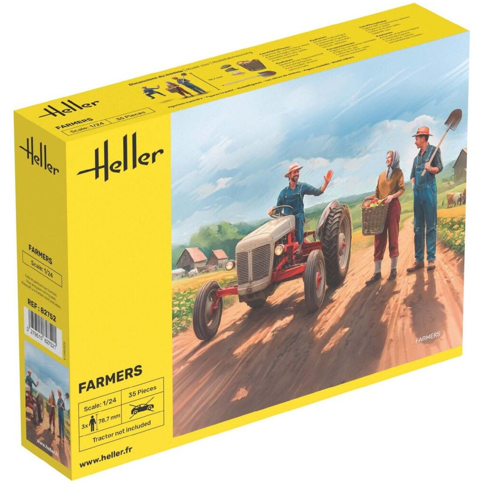 Heller Modellbausatz Farmers / 1:24
