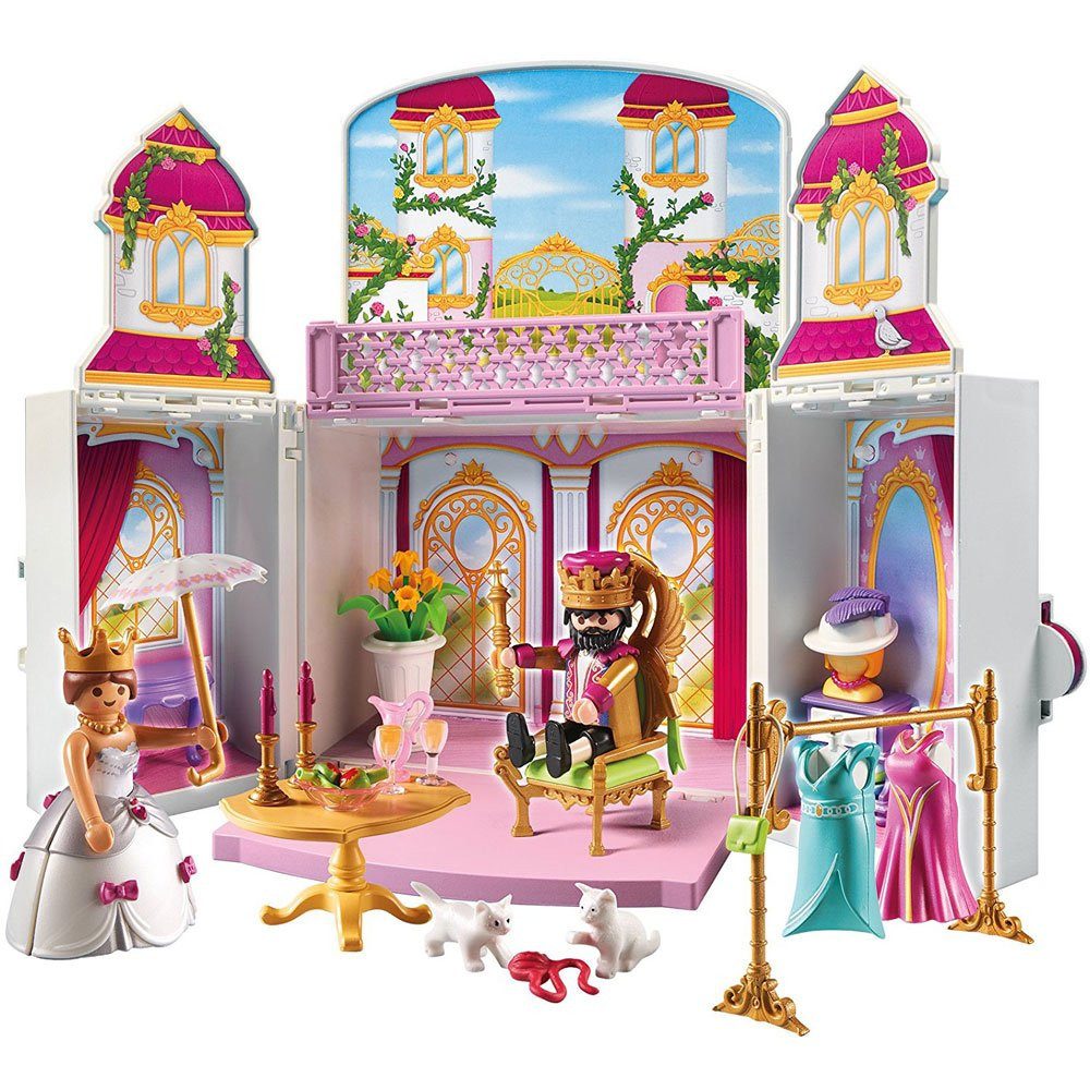 Playmobil® Spielwelt Princess Aufklapp-Spiel-Box Königsschloss 4898, PLAYMOBIL Princess Spielset