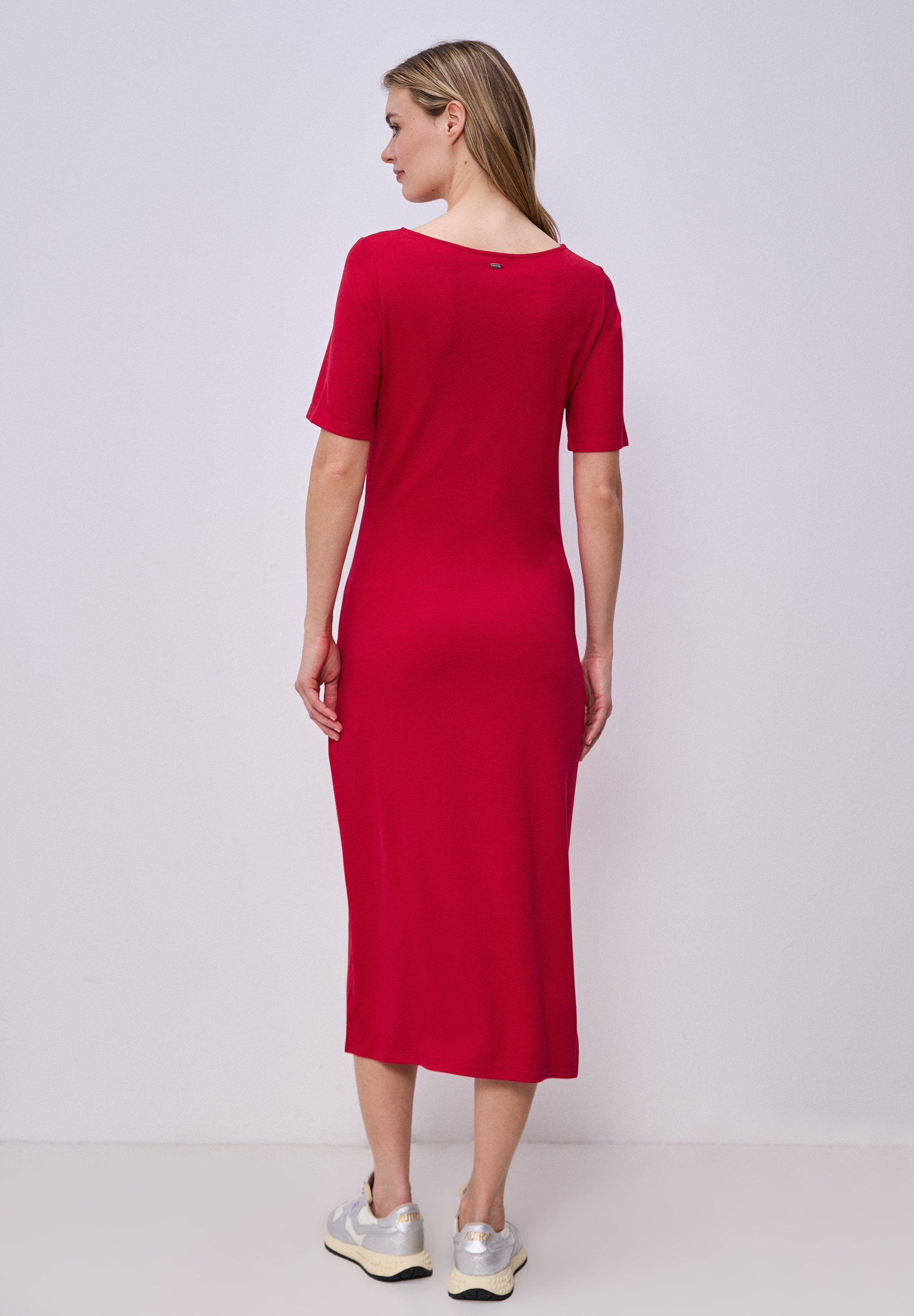 STREET ONE Jerseykleid mit Rundhalsausschnitt