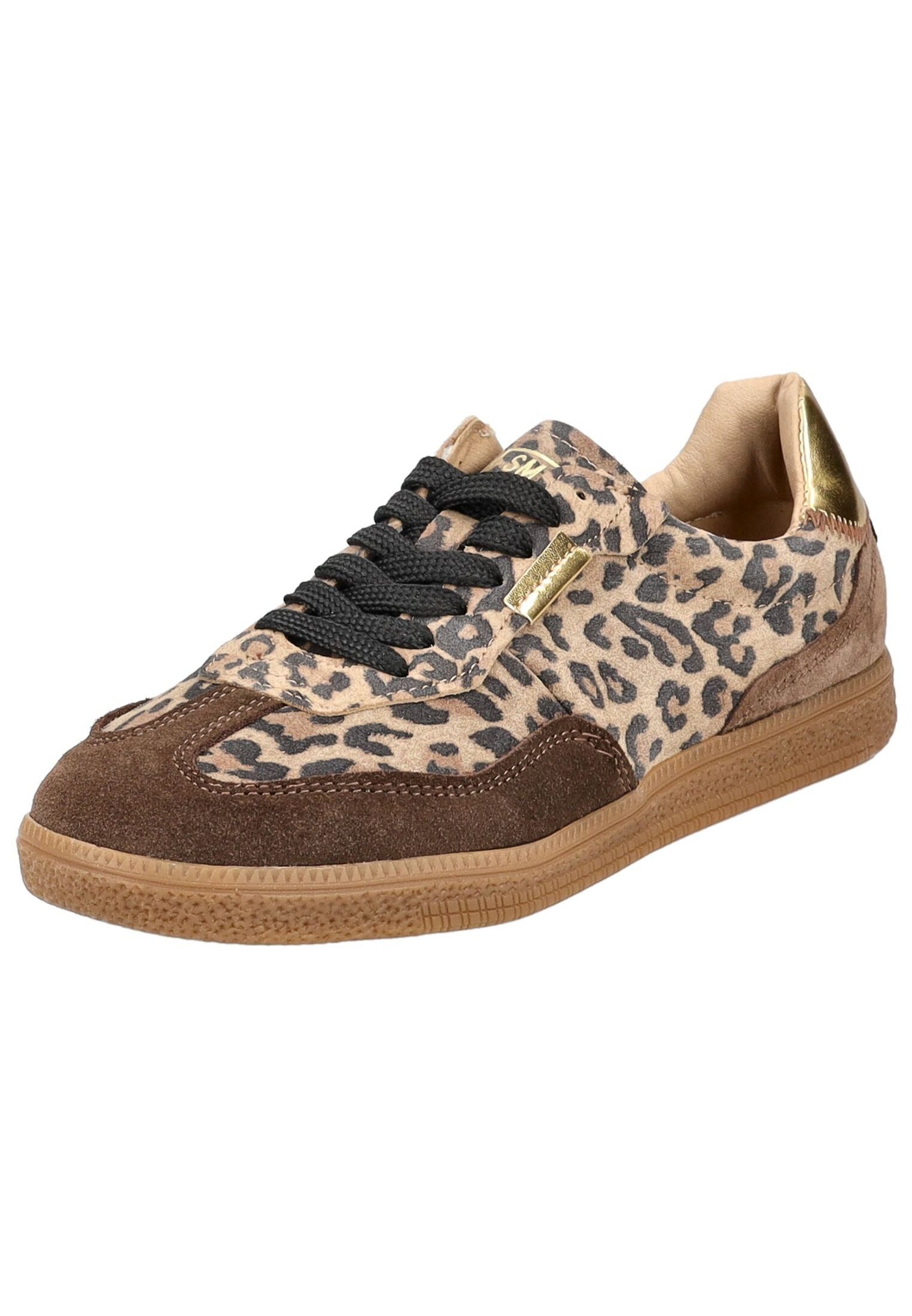 Sneaker Veloursleder Plateausneaker