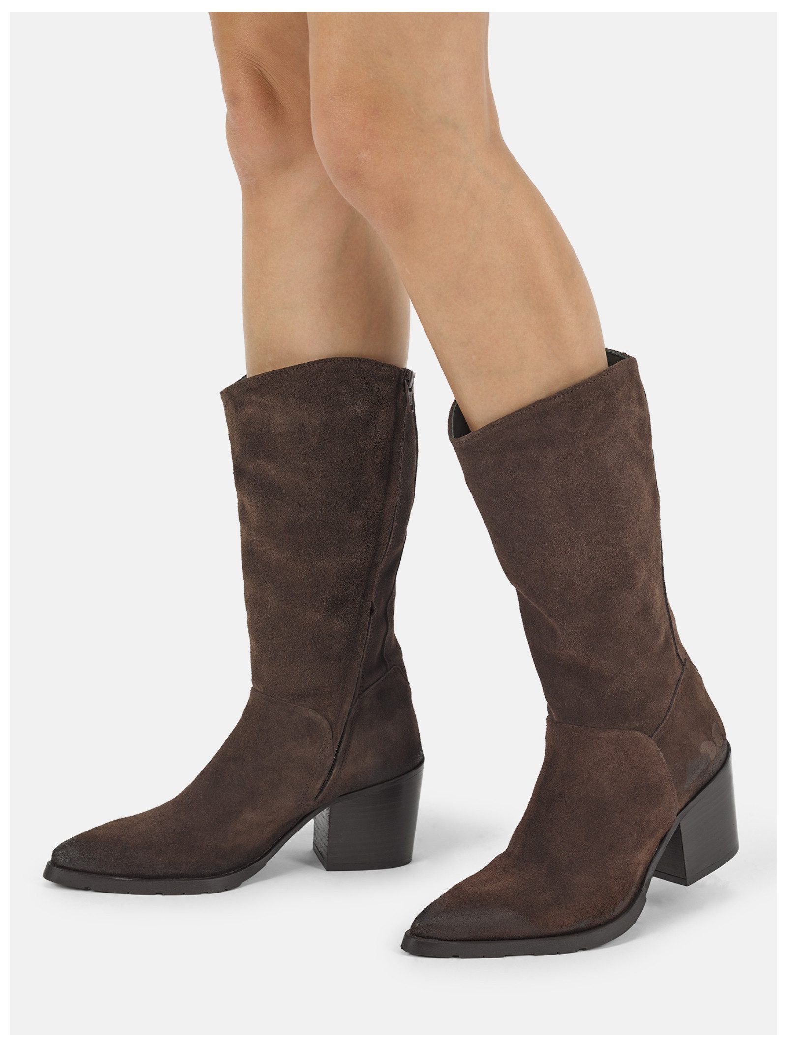 Felmini Stiefel Veloursleder . Stiefel