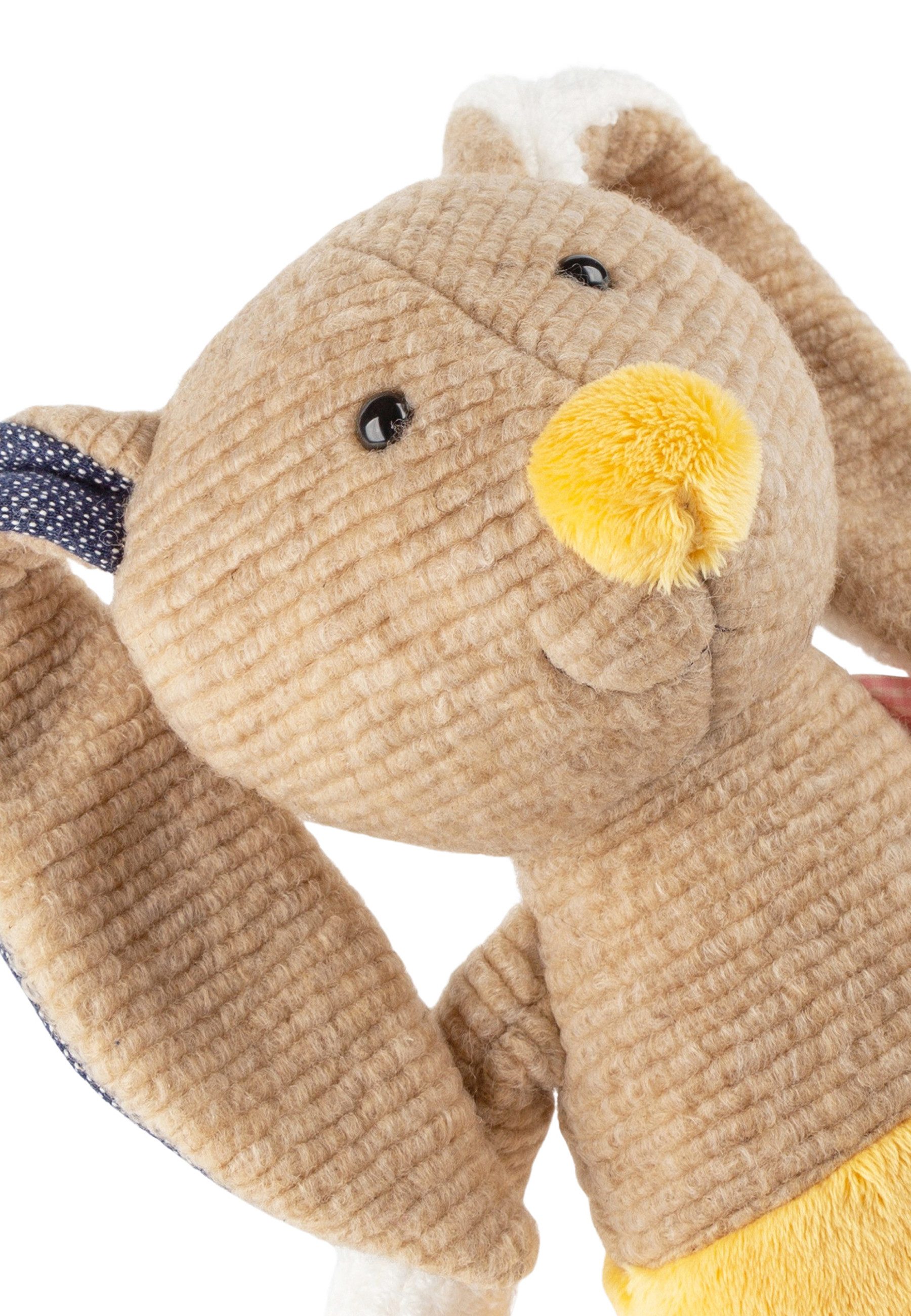 Sigikid Kuscheltier Hase Patchwork Sweety beige für Babys und Kinder (1-St)