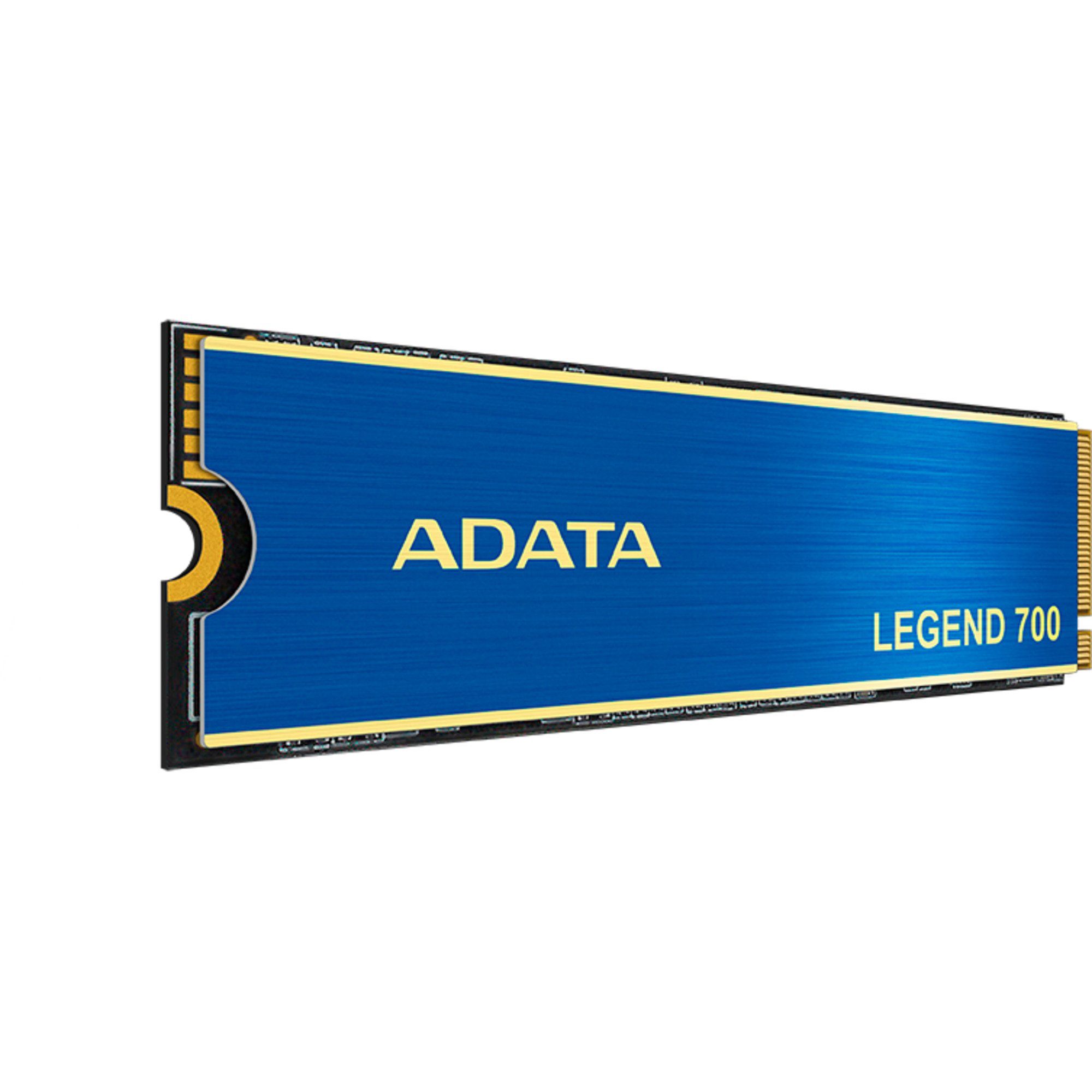ADATA ADATA LEGEND 700 512 GB, SSD, (PCIe 3.0 x4, NVMe interne HDD-Festplatte (512 GB) Steckkarte"