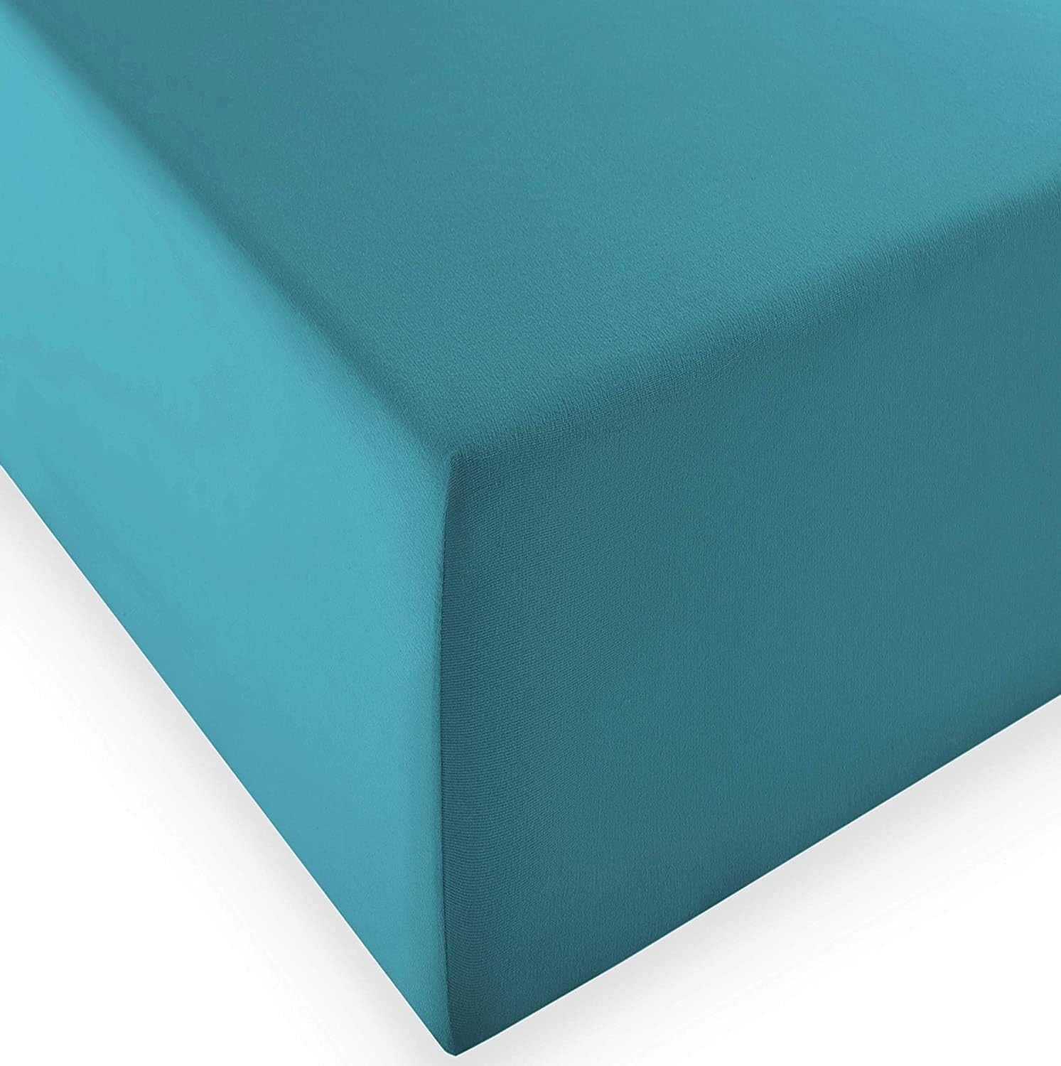 fleuresse Spannbettlaken Comfort XL-Jerseyspannlaken, 96% Baumwolle, günstig online kaufen