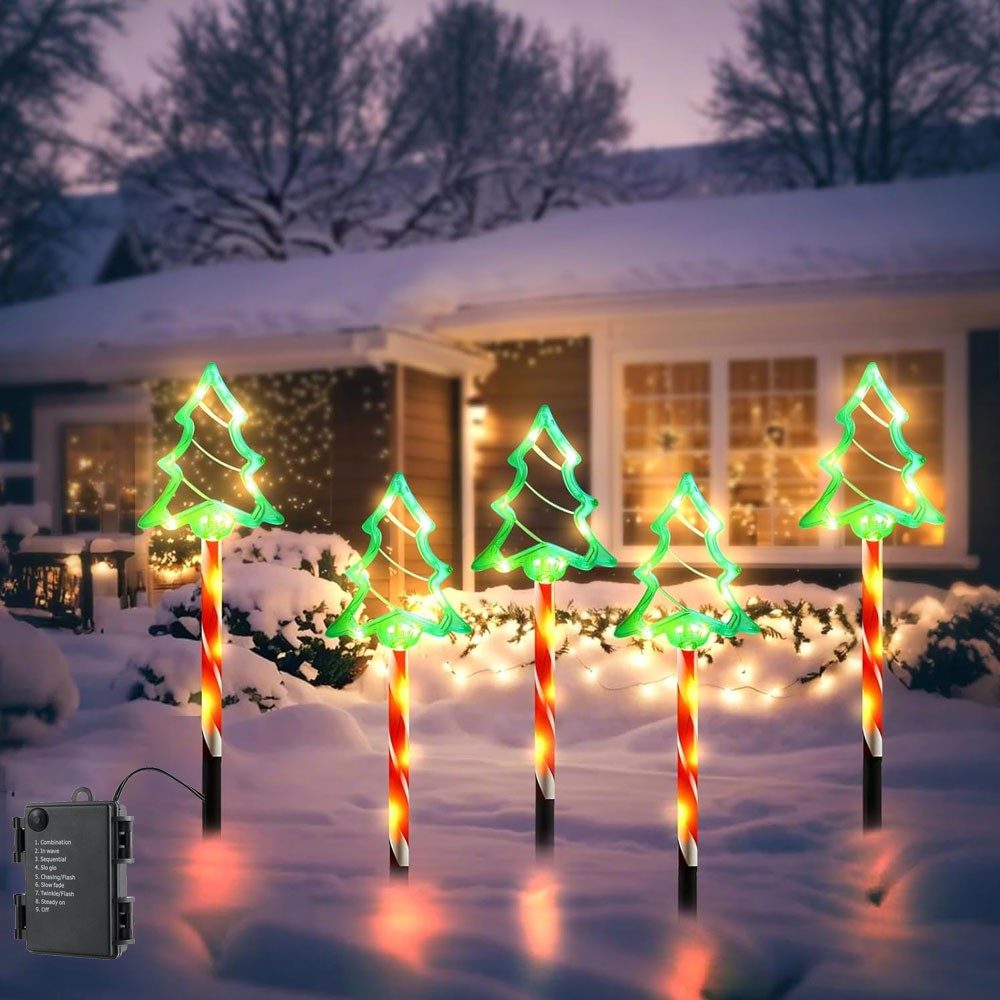 VIVIHEYDAY LED-Lichterkette LED Gartenleuchte LED