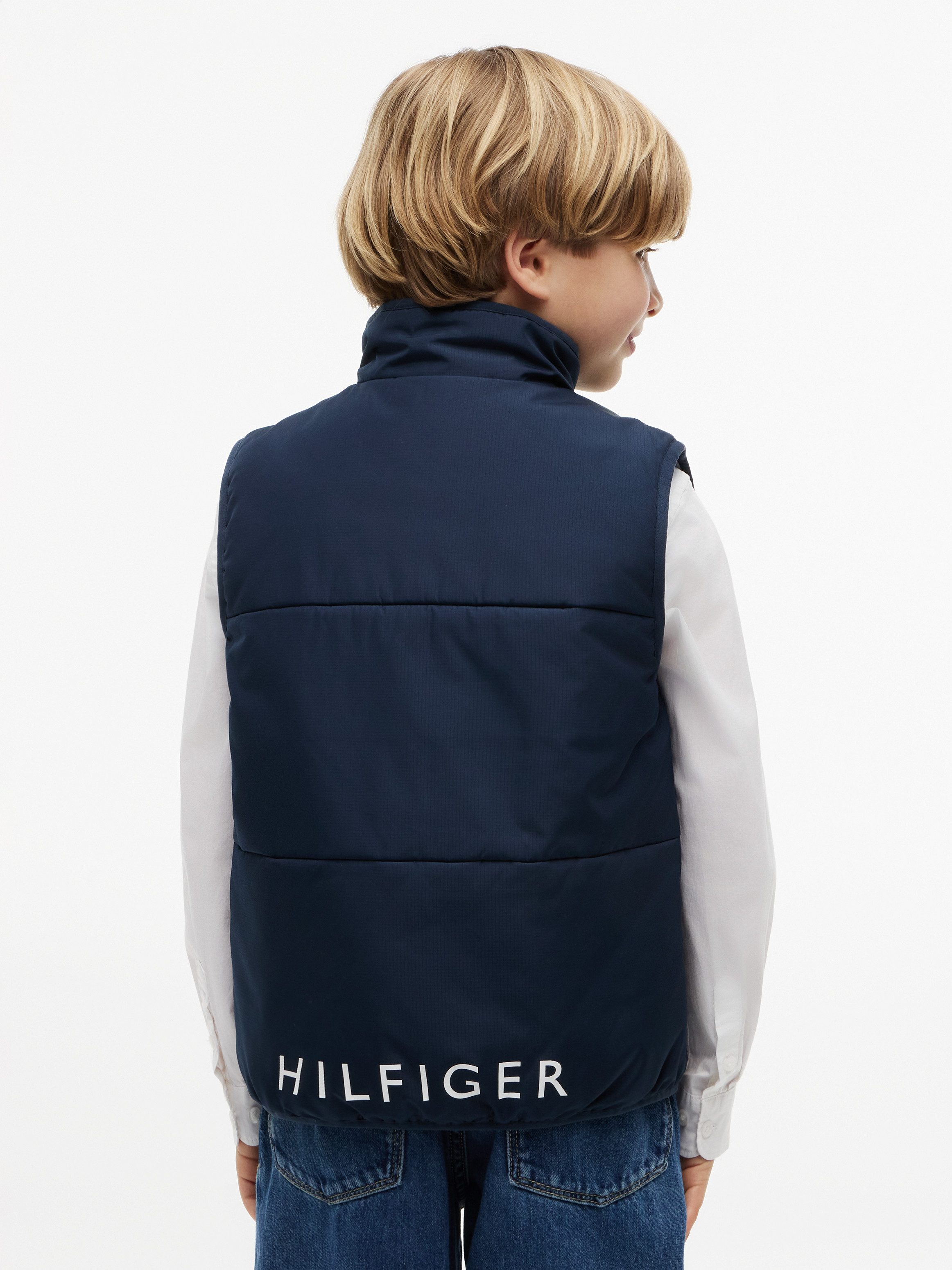 Tommy Hilfiger Steppweste Kinder bis 16 Jahre, Druck – Bild 2 von 5