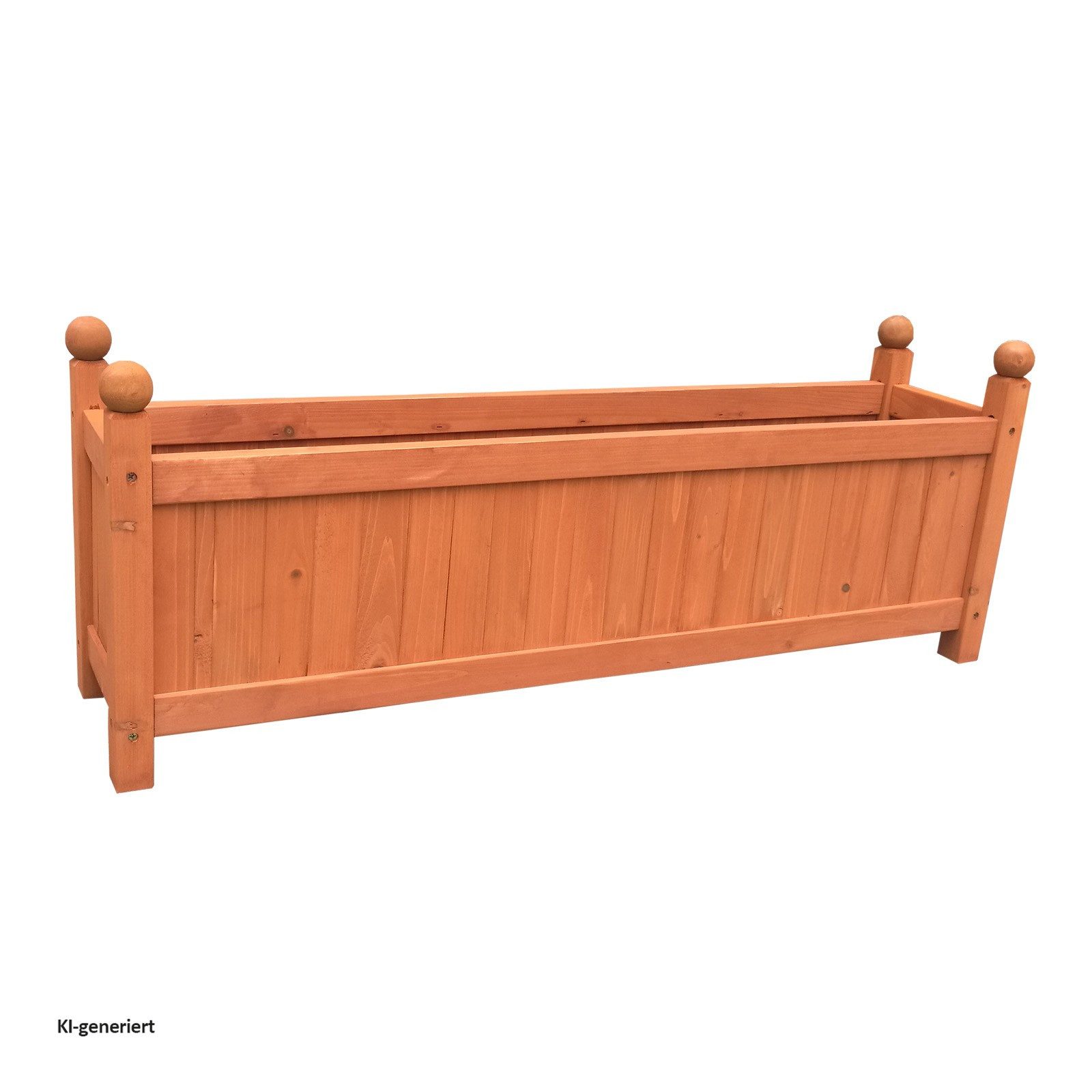 HTI-Living Blumenkasten Holz-Pflanzkasten in Braun (Stück, 1 St., 1 Blumenkasten ohne Dekoration), Blumenkasten