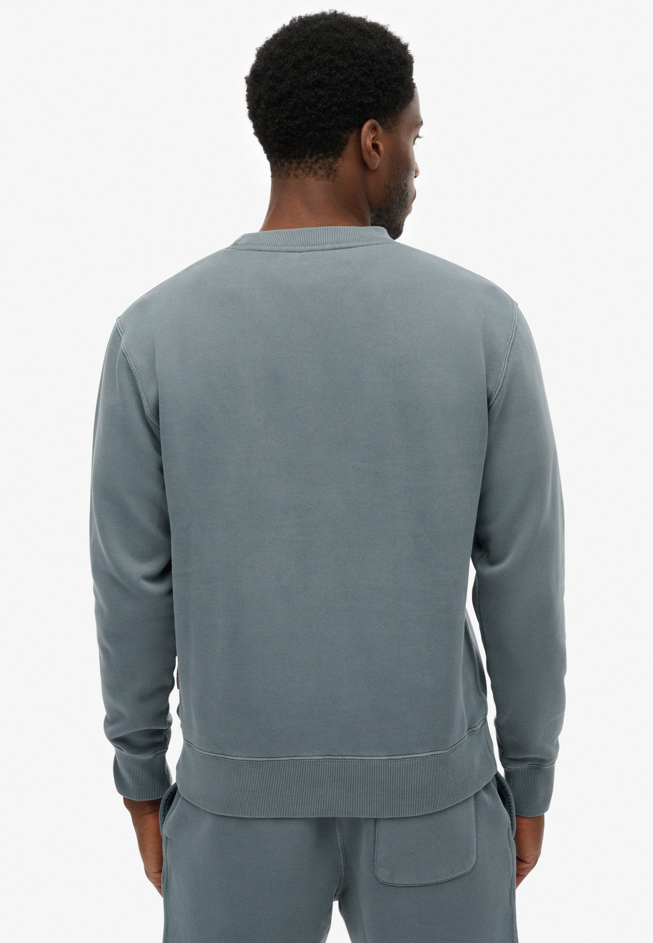 Superdry Sweatshirt MICRO LOGO CREW mit Micro-Marken-Logo