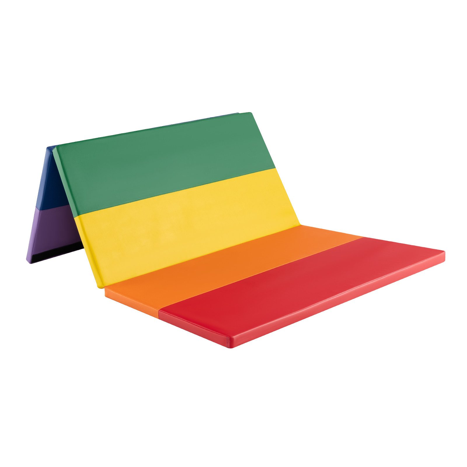 COSTWAY Gymnastikmatte, Turnmatte klappbar, 180 x 120cm