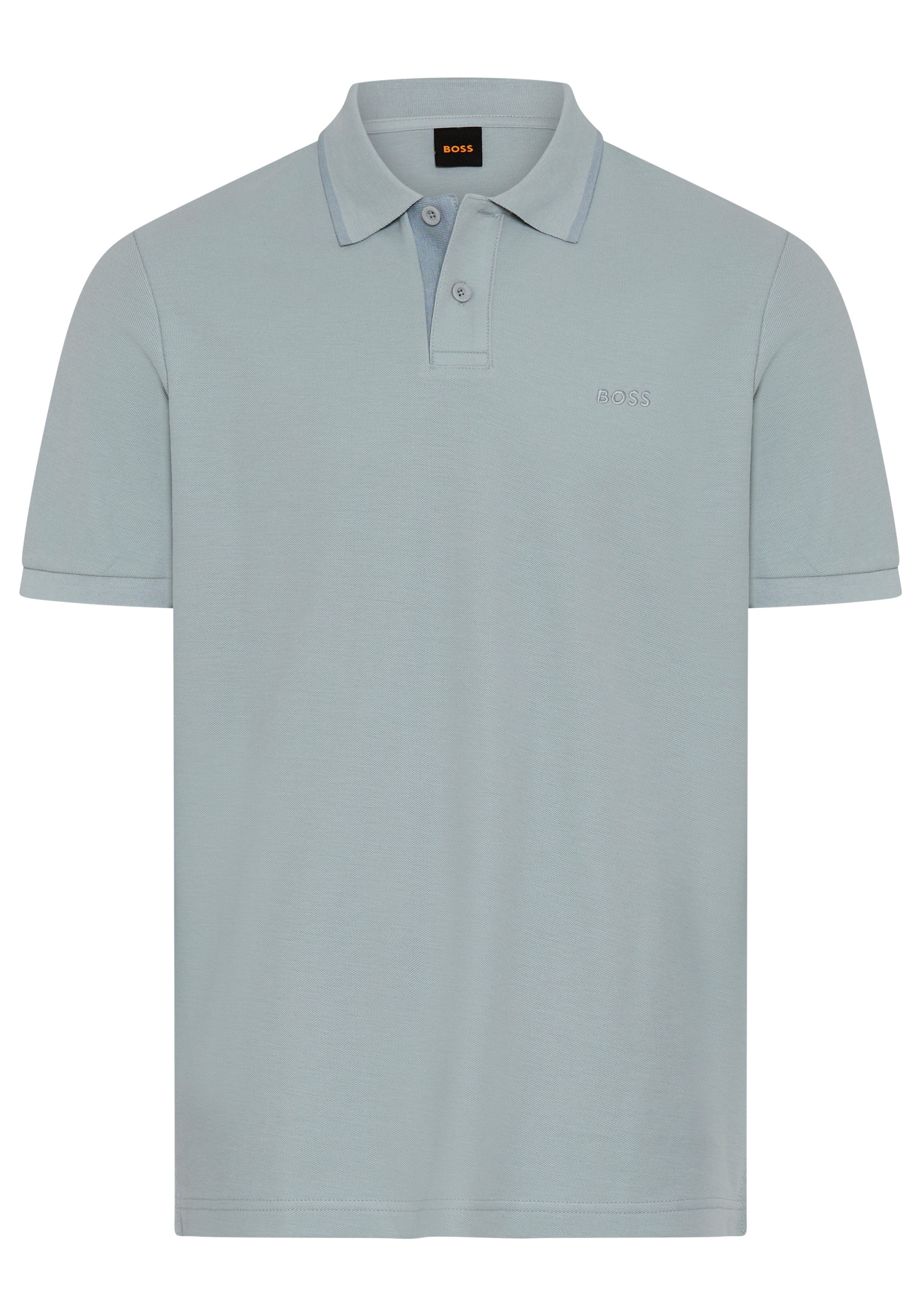 BOSS ORANGE Poloshirt Phoenix Regular Fit reine Baumwolle, Logostickerei