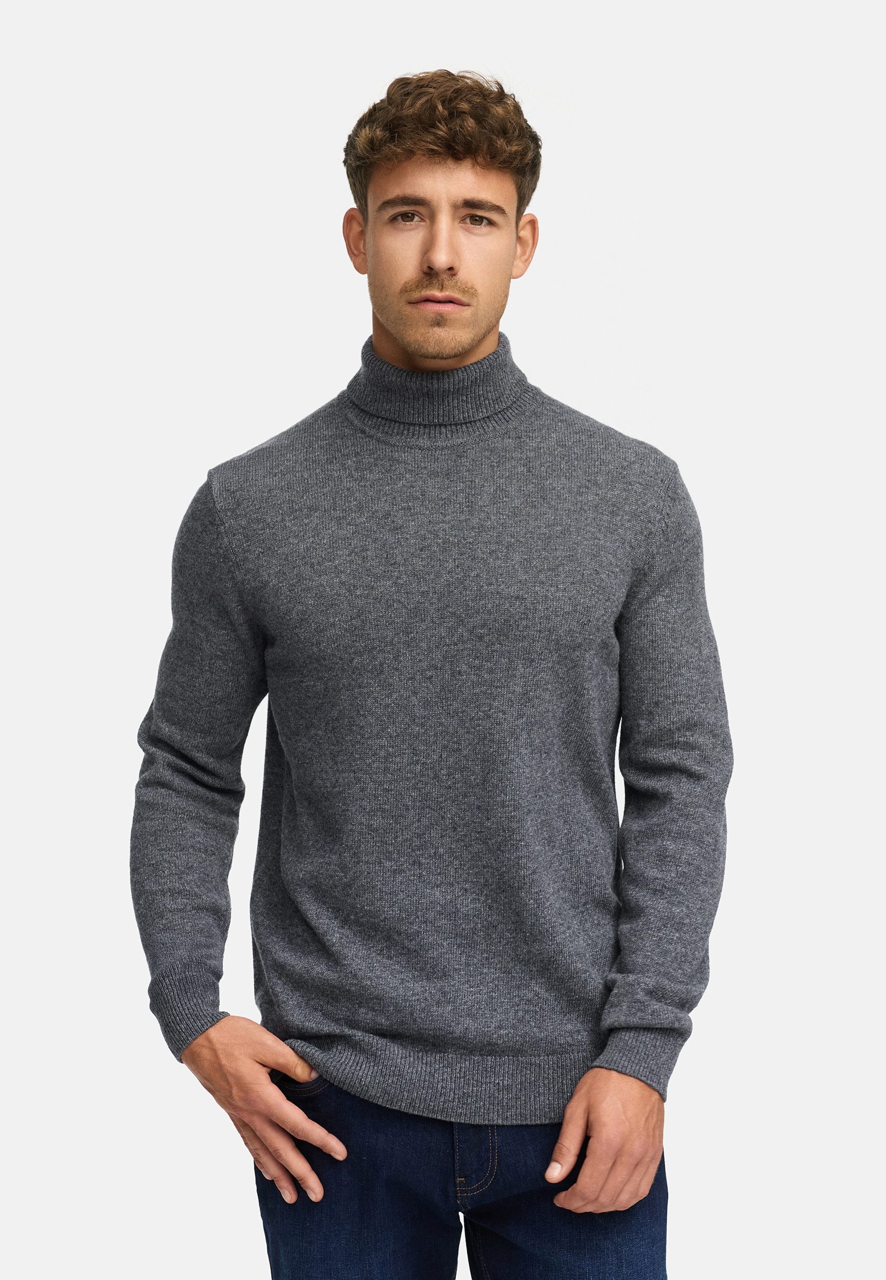 Indicode Strickpullover title_otto Klassischer Herren Rollkragenpullover günstig online kaufen