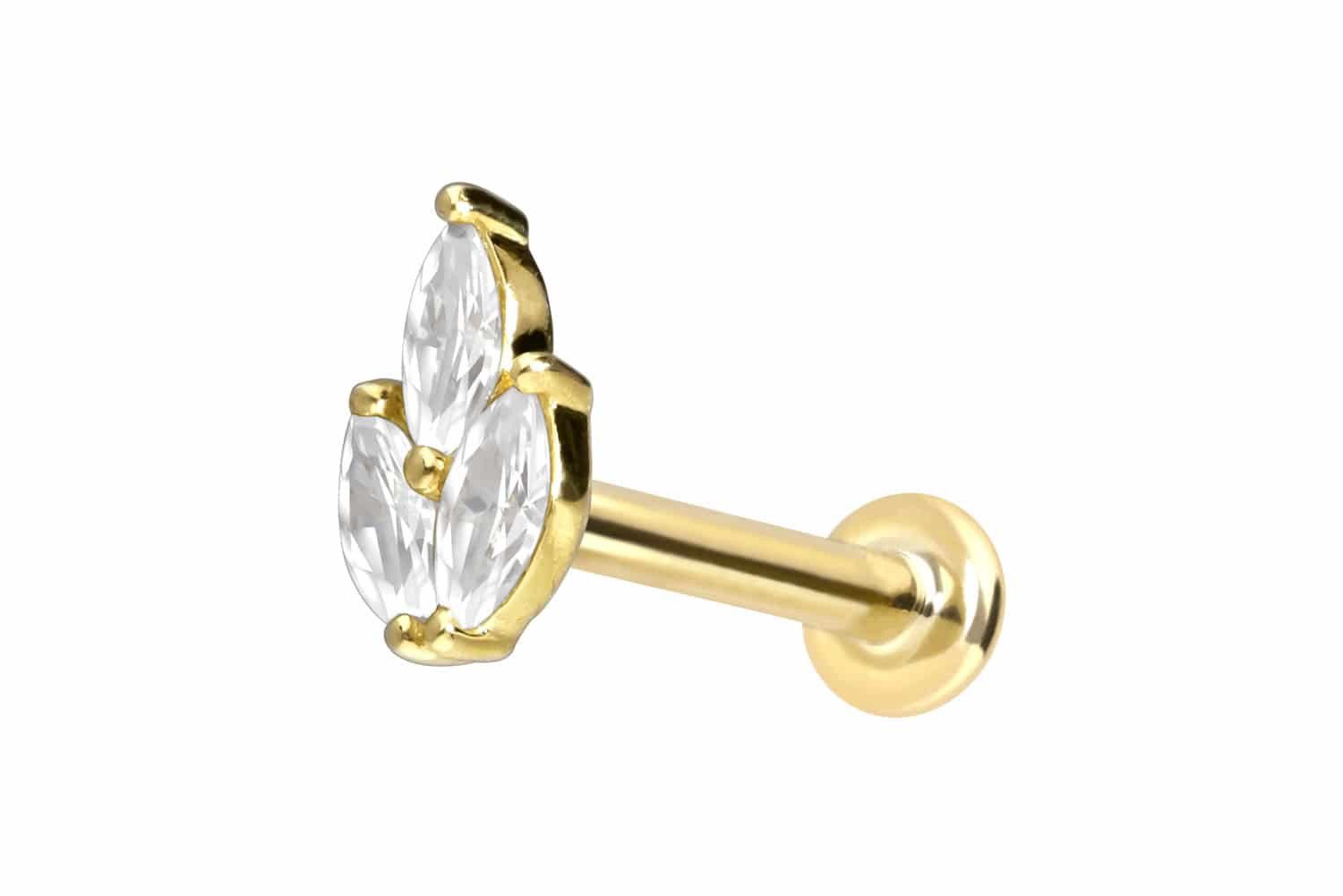 14 Karat-Goldfarben