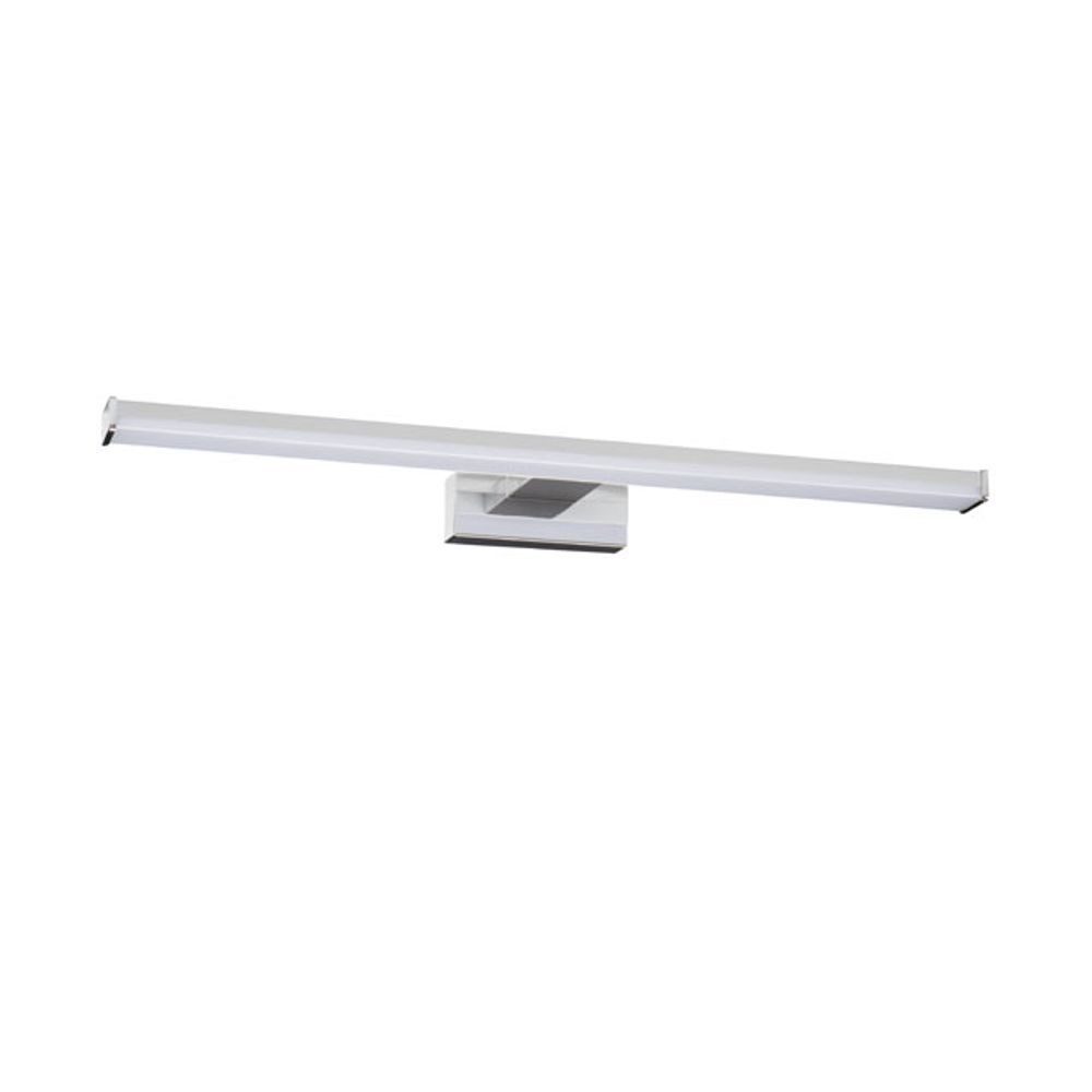 Licht-Trend Wandleuchte LED Spiegelleuchte Asto 40cm IP44 450lm 4000K Chrom, Alu-Gebürstet, Neutralweiß