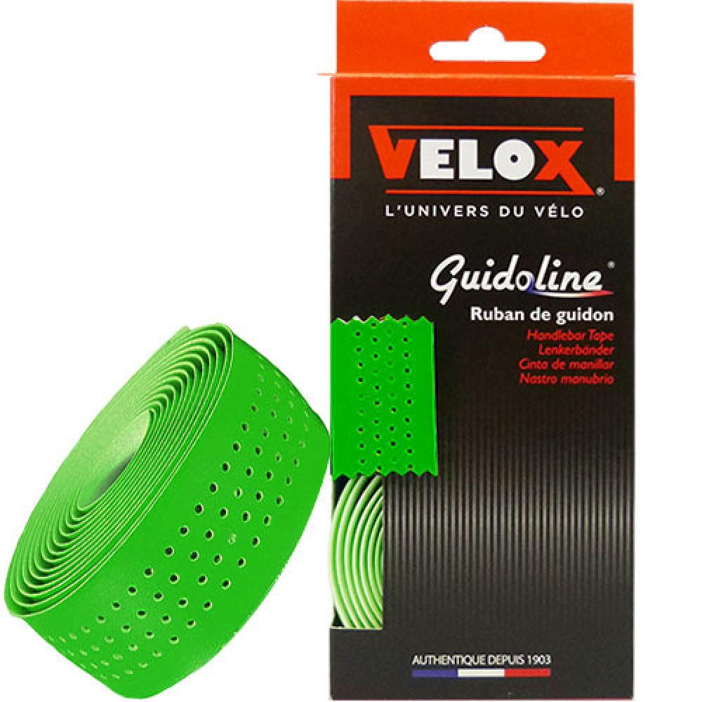 Velox Fahrradlenker Velox Lenkerband Fluo, Karton mit Stopfen, neongrün, Velox, G309K06