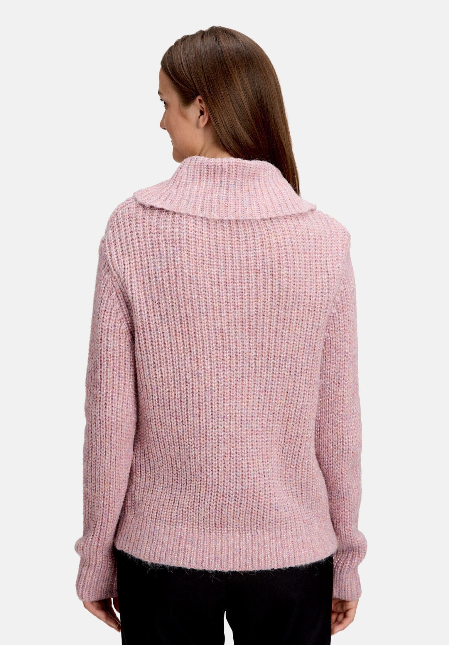 Betty&Co Strickpullover Damen mit Lurexfaden (1-tlg)