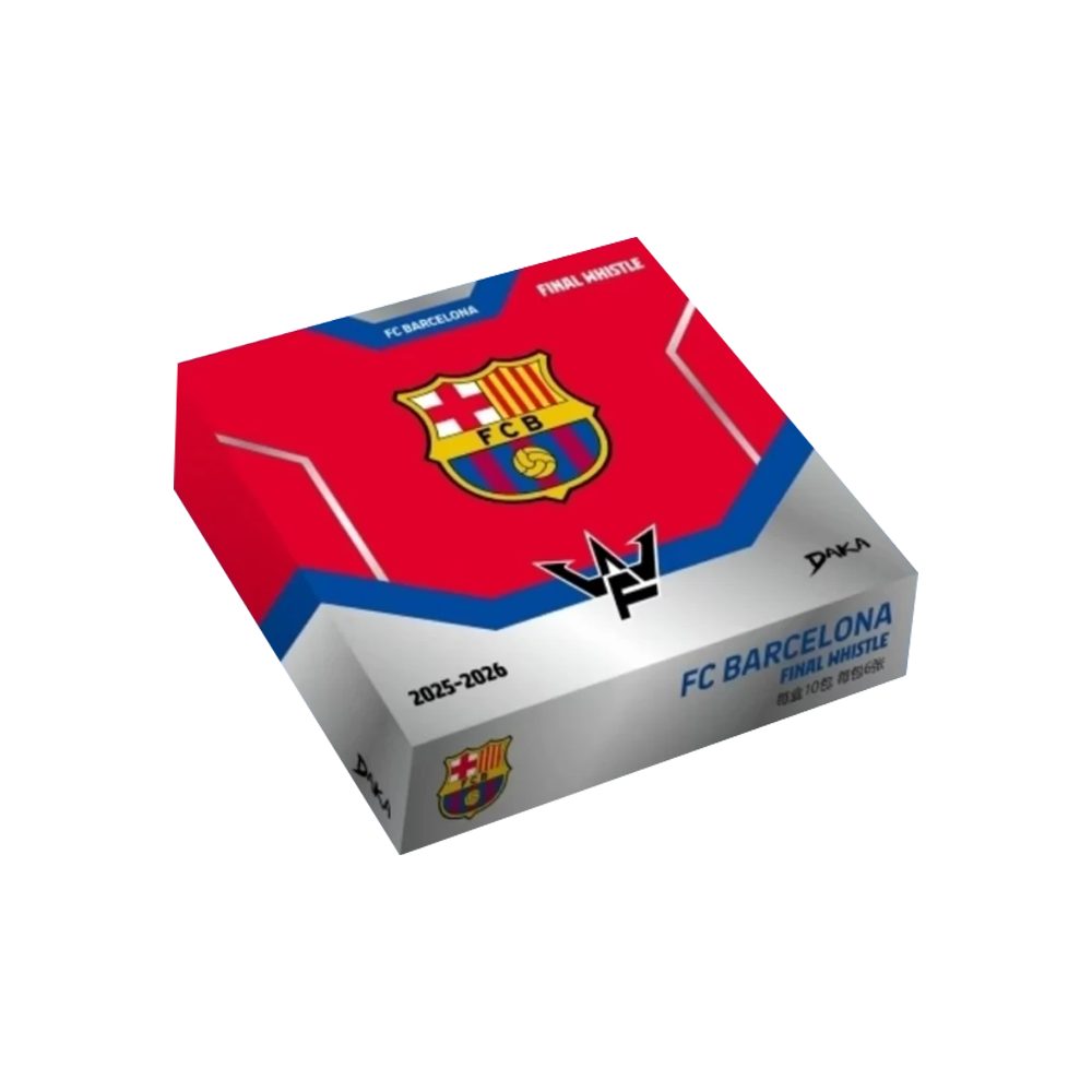 Topps Sammelkarte 2025-26 Daka Barcelona Final Whistle Hobby Box