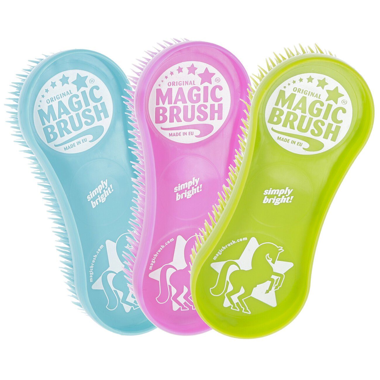 Magic Pferdebürste Brush MagicBrush Rainbow Set