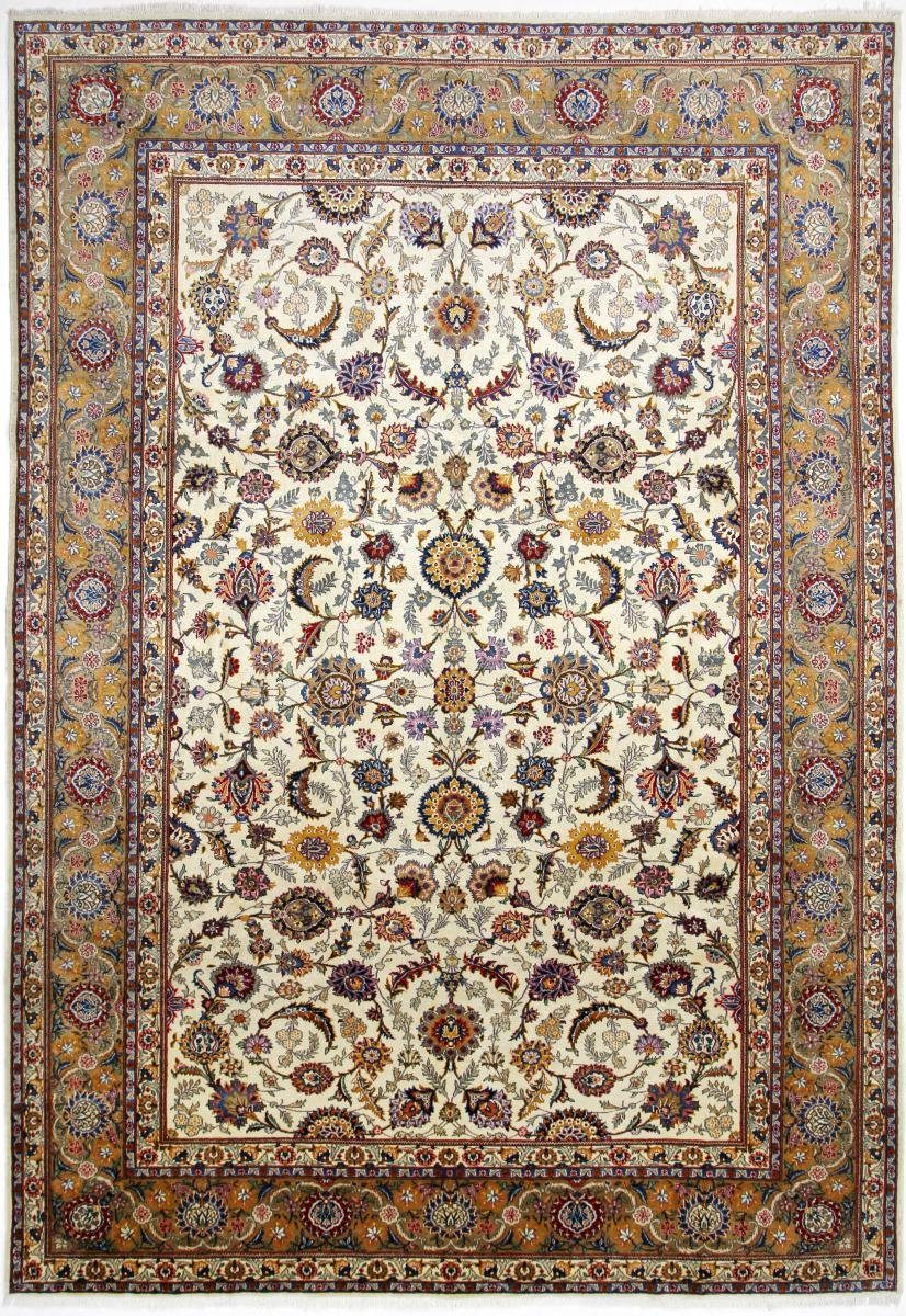 Orientteppich Keshan Antik 269x391 Handgeknüpfter Orientteppich / Perserteppich, Nain Trading, rechteckig, Höhe: 8 mm