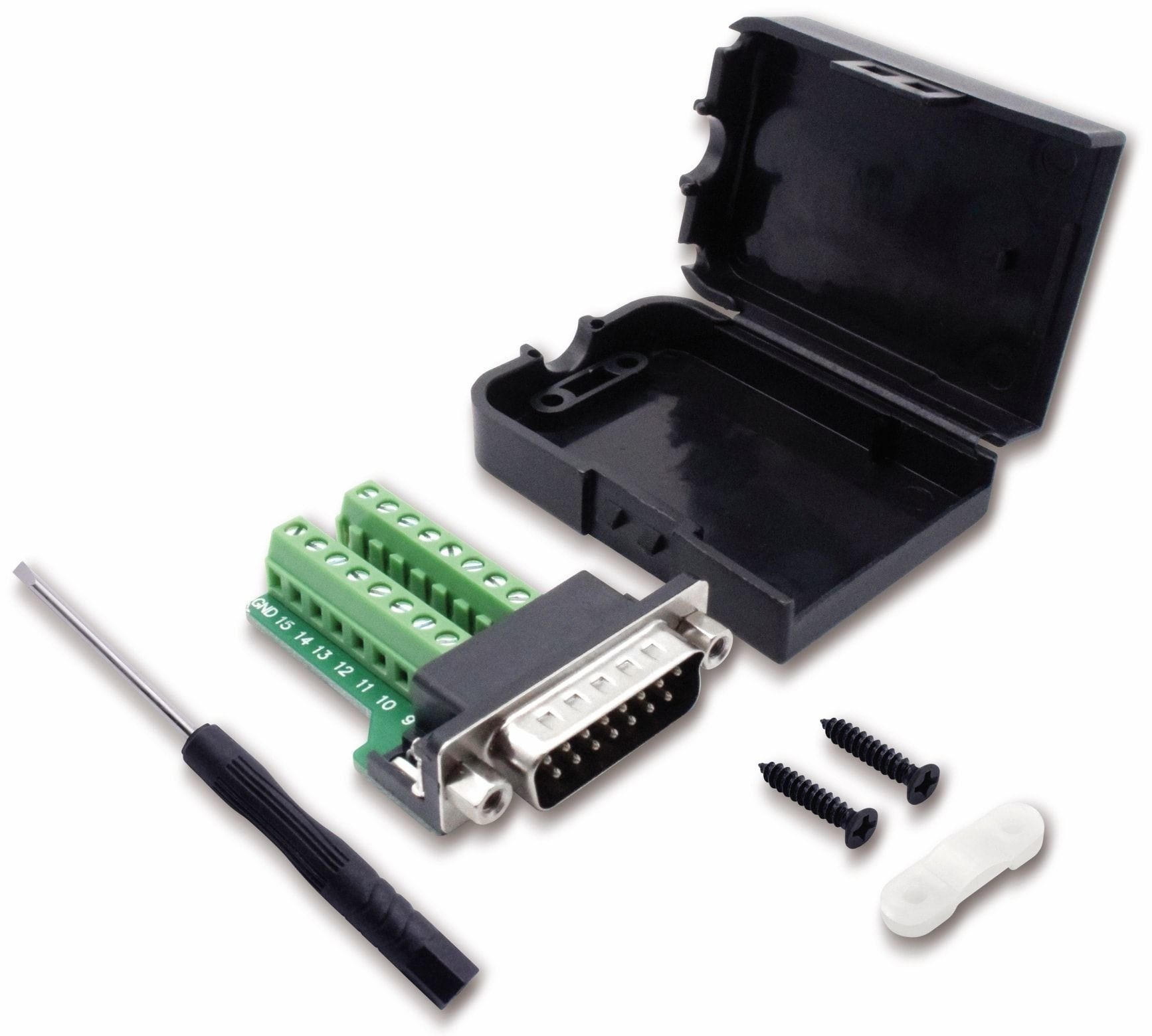 Quadrios Klemmen USB-Modular-Set, 2010C250, QUADRIOS, D-Sub
