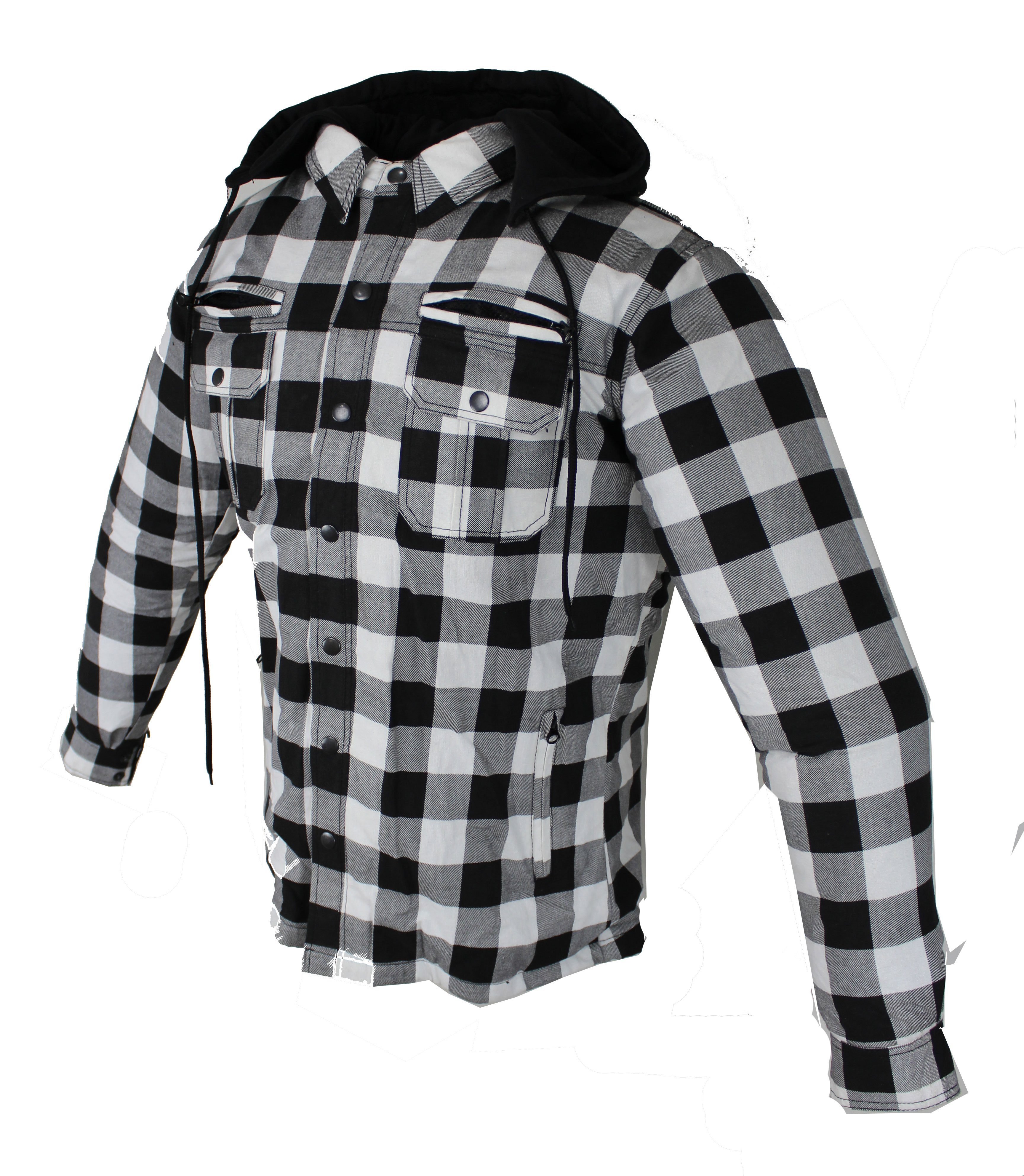 Alpha Speeds Motorradjacke Flanell-Holzfäller Motorrad KEV ARAMID Lumber Bi günstig online kaufen
