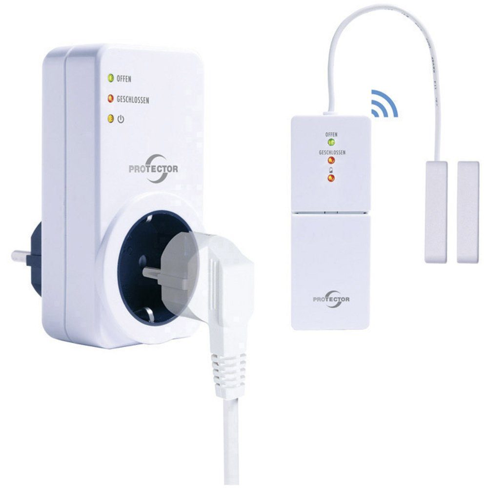 Abluft-Set Protector Funk-Abluftsteuerung AS-500 1800 W Weiß