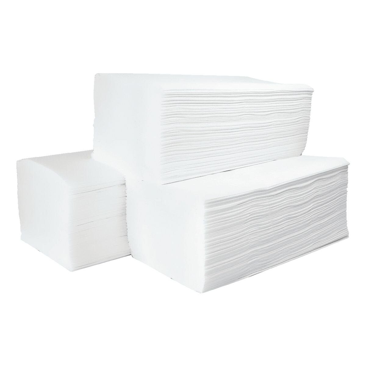 WIPEX Papierhandtuch, 2-lagig, Zellstoff, Z-Falzung, 23x25 cm, 3000 Blatt
