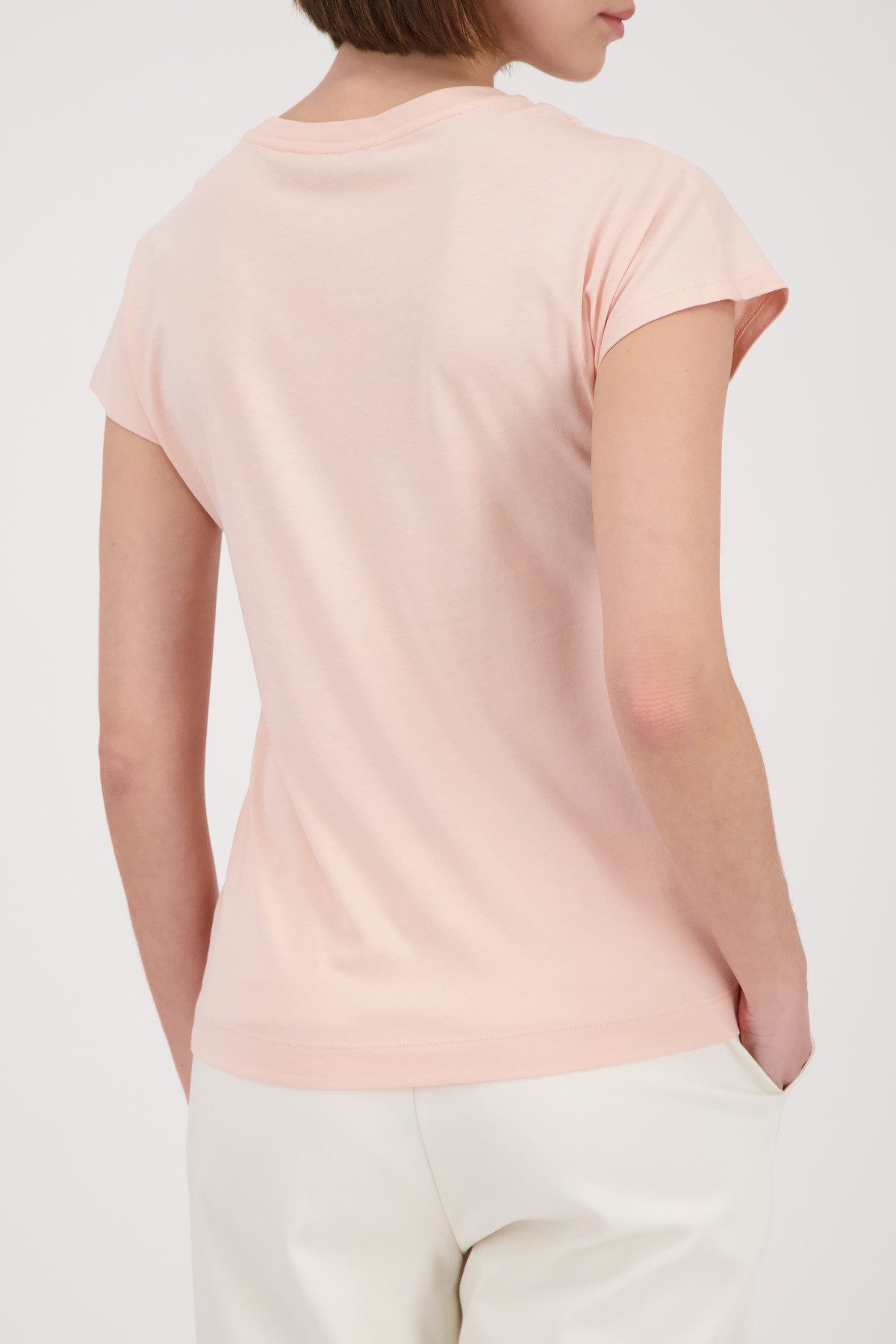 Monari T-Shirt Shirt Basic Schmuck Regular fit mit Strasssteinen