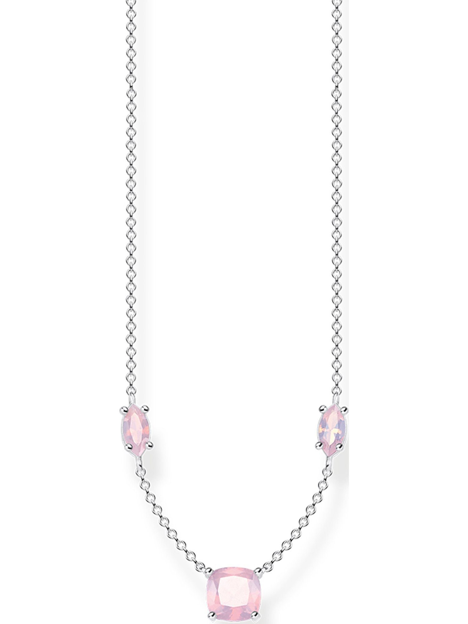 Thomas Sabo Damen-Anhänger Roségold – Unendlichkeit Mit Diamanten, 925er Silber Vergoldet