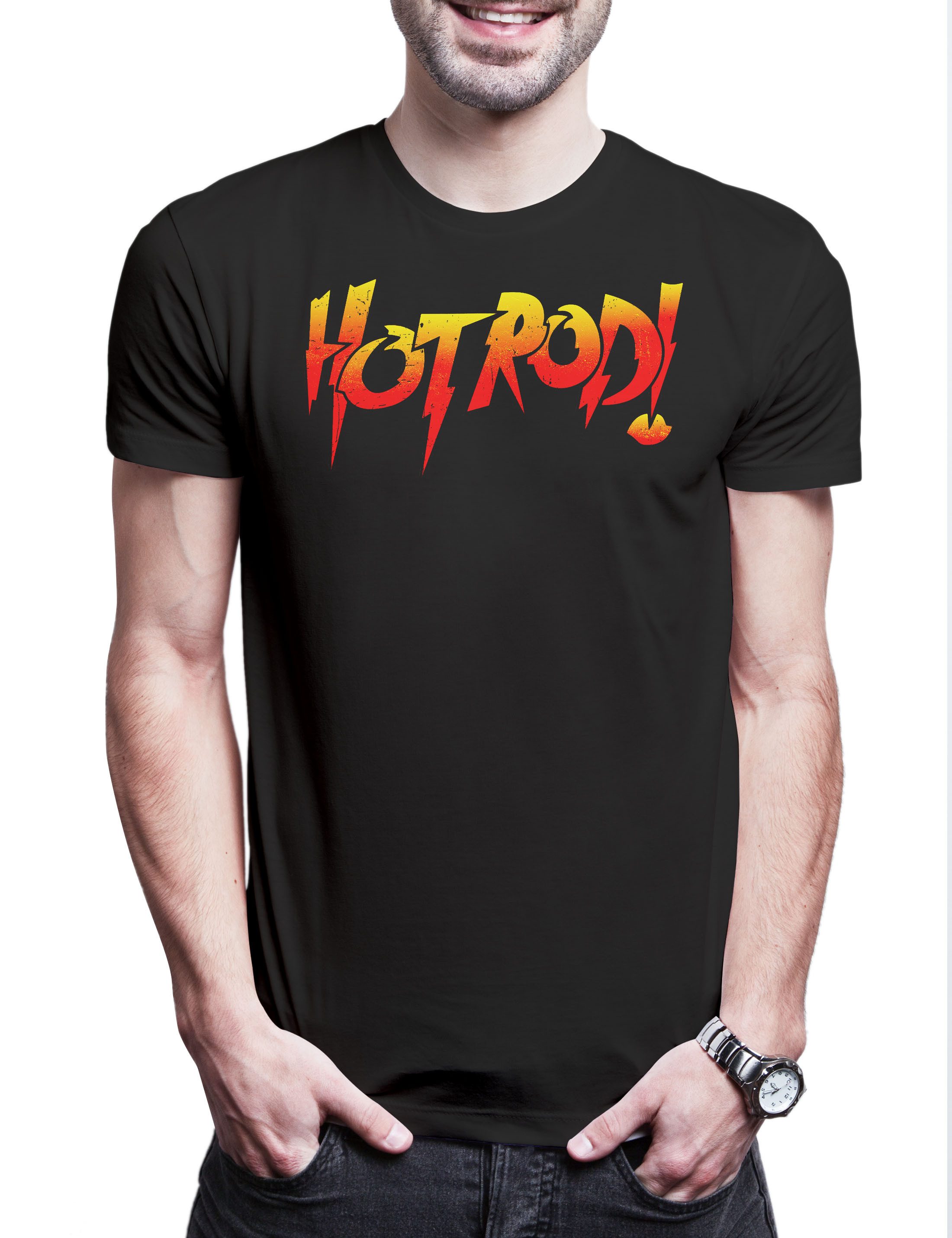 Print-Shirt Hotrod ! Herren T-Shirt Hot Shirt Rowdy Rod Roddy Classic 80s Piper