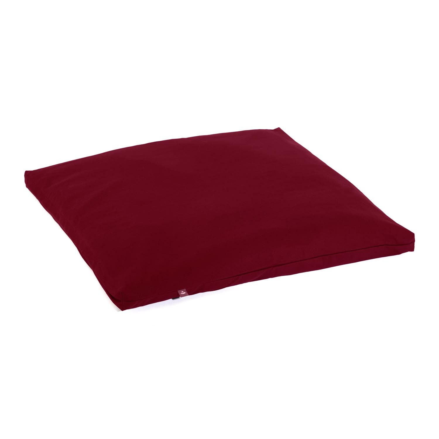 bodhi Meditationskissen Meditationsmatte Zabuton ECO bordeaux
