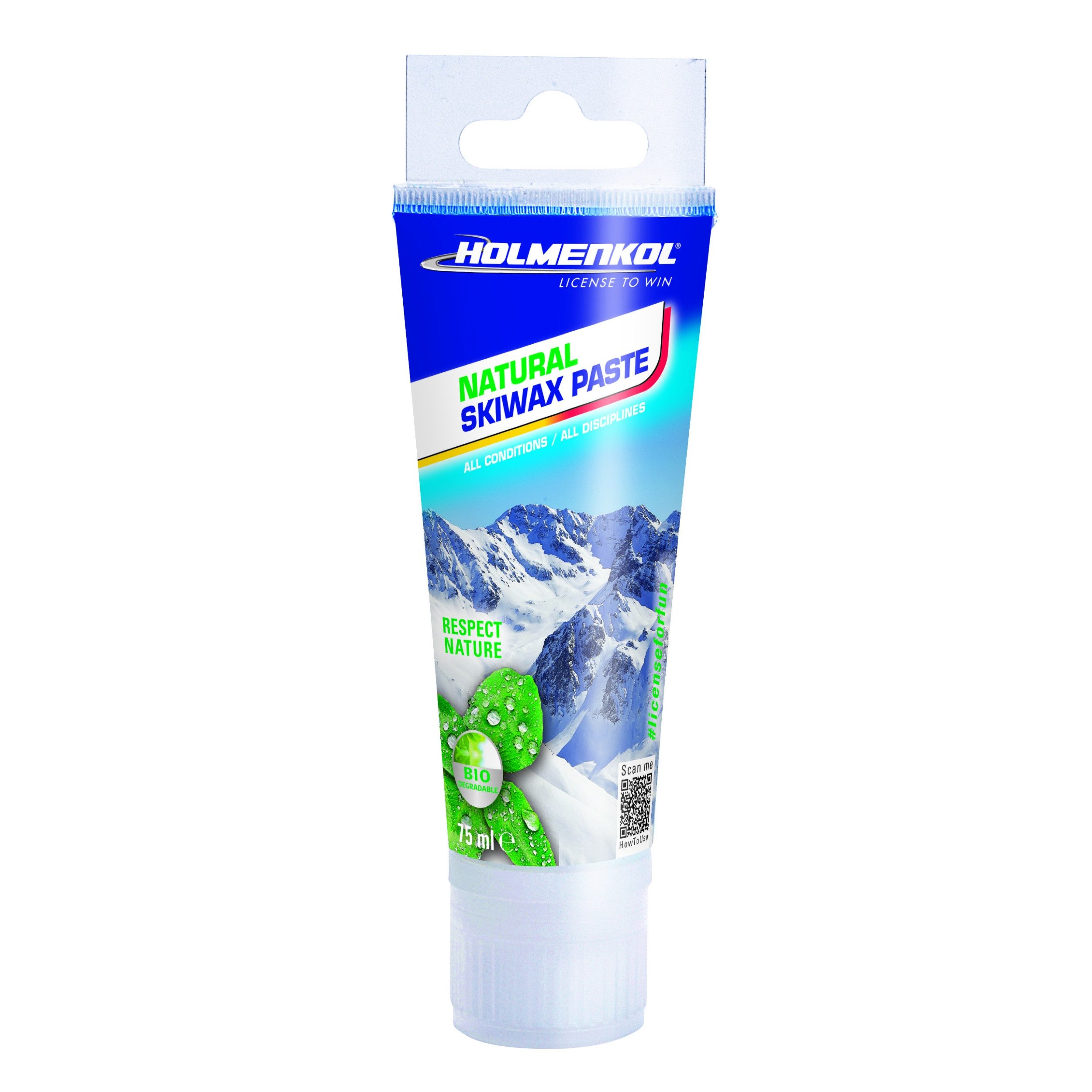 Holmenkol Bienenwachstuch Natural Skiwax Paste 75ml -