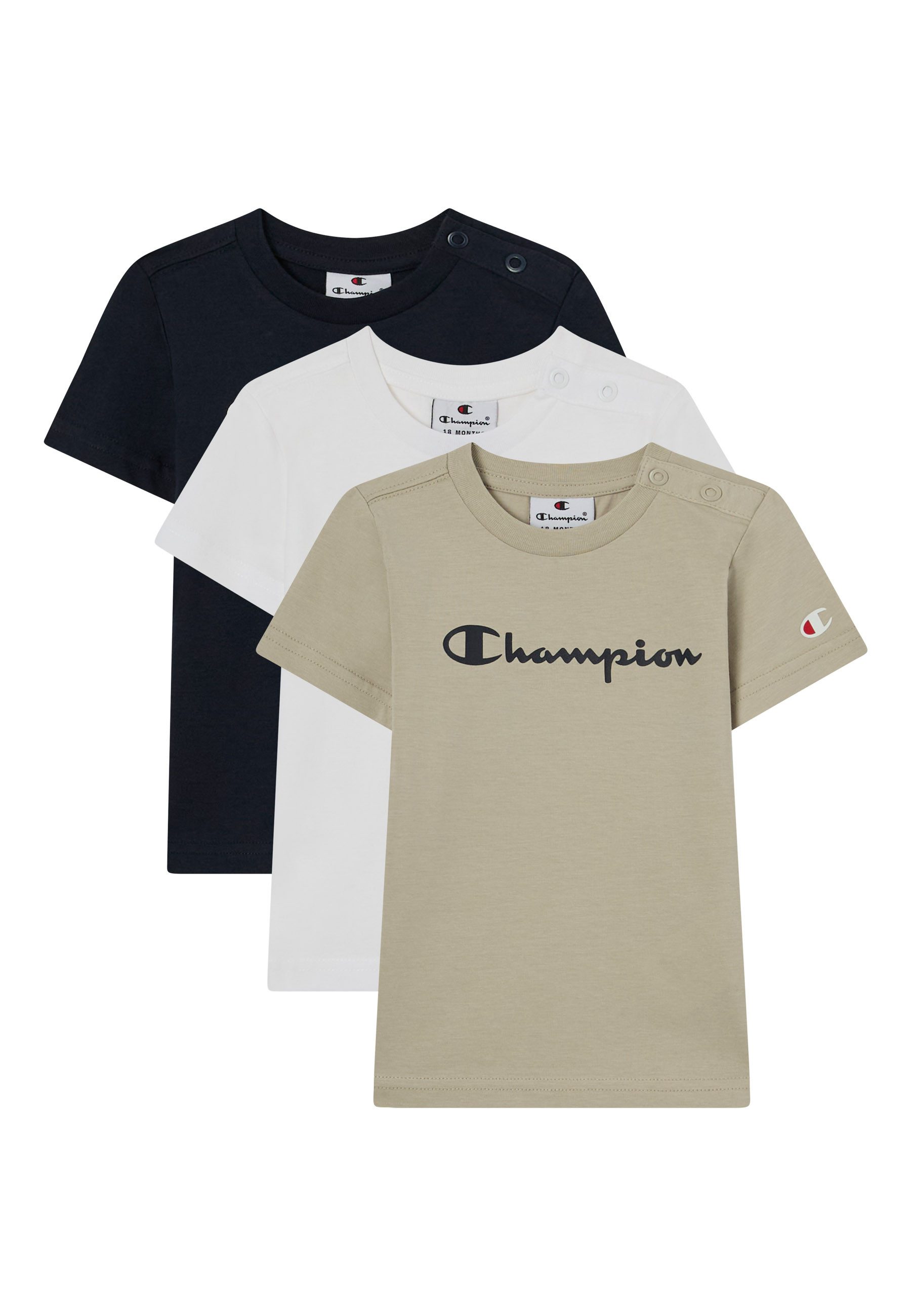 T-Shirt ICONS CONTRAST 3 pack Crewneck T-Shirt