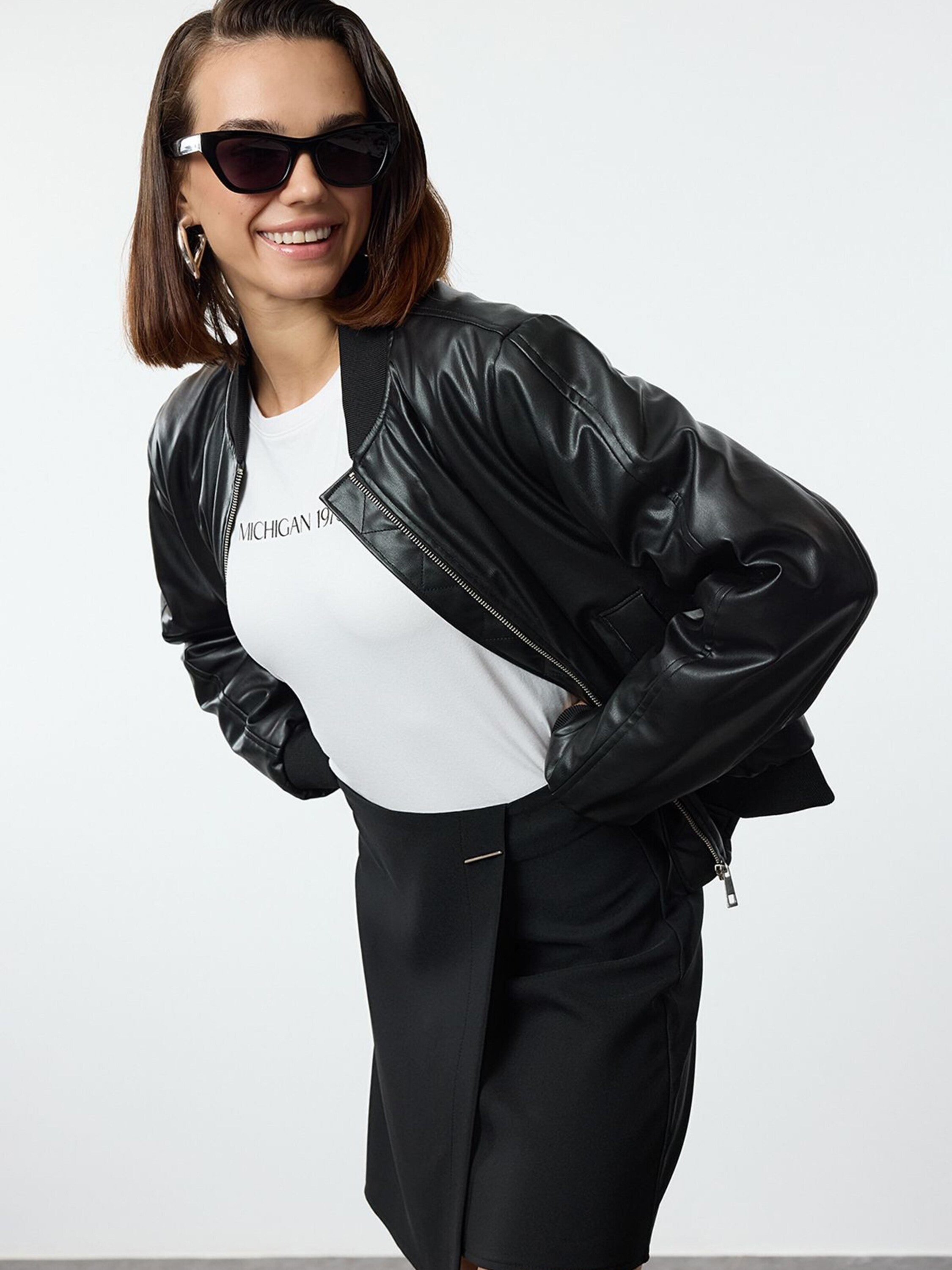 Trendyol Sommerkleid (1-tlg) Wickel-Design