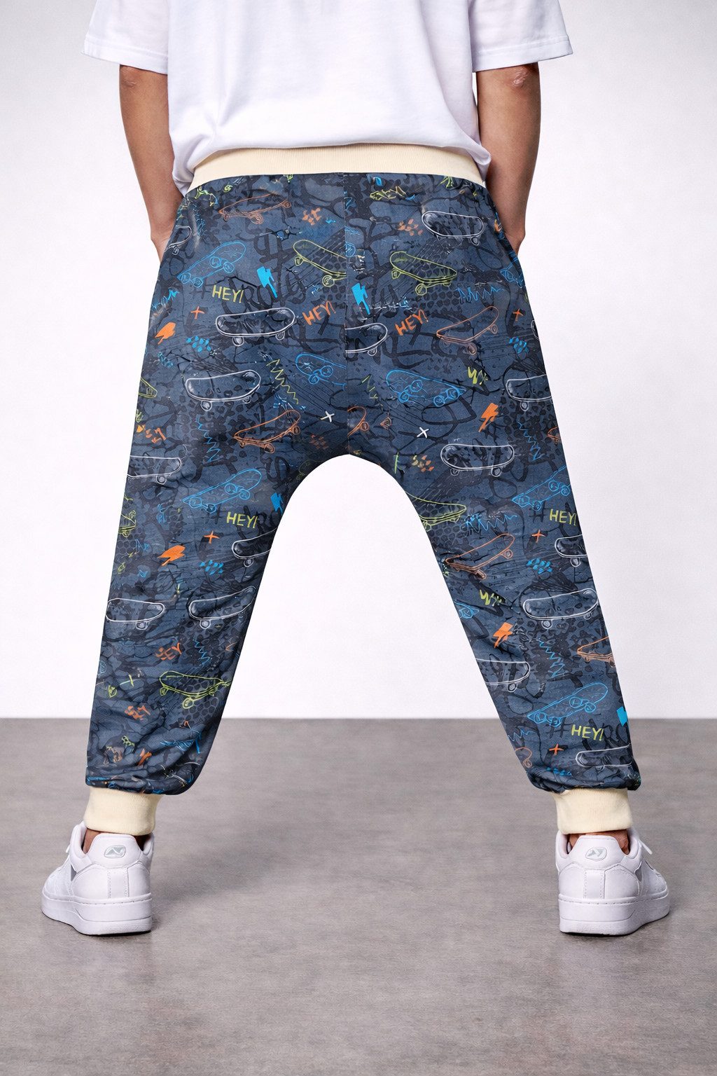 Mosranic Jogginghose Herren Baggy Yoga Hose "STREET" Trainingshose Fitness Gym Sporthose