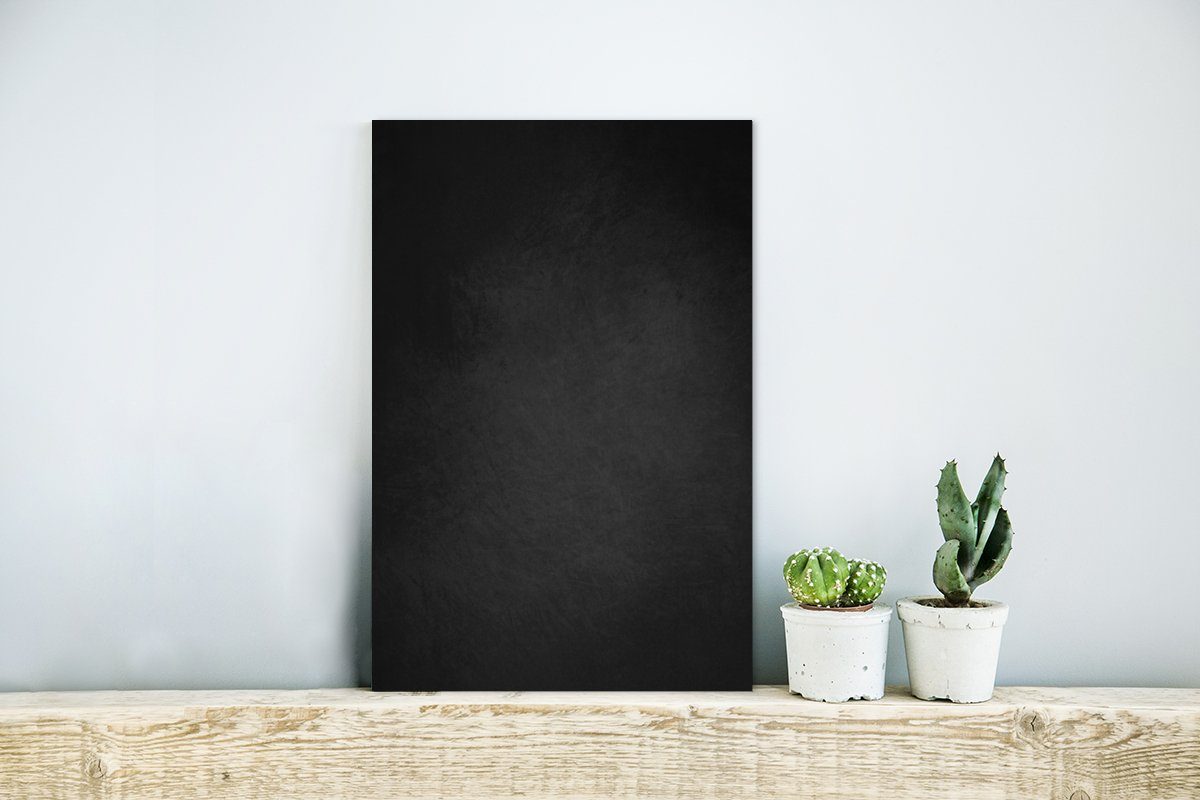 MuchoWow Metallbild Beton - Schwarz - günstig online kaufen
