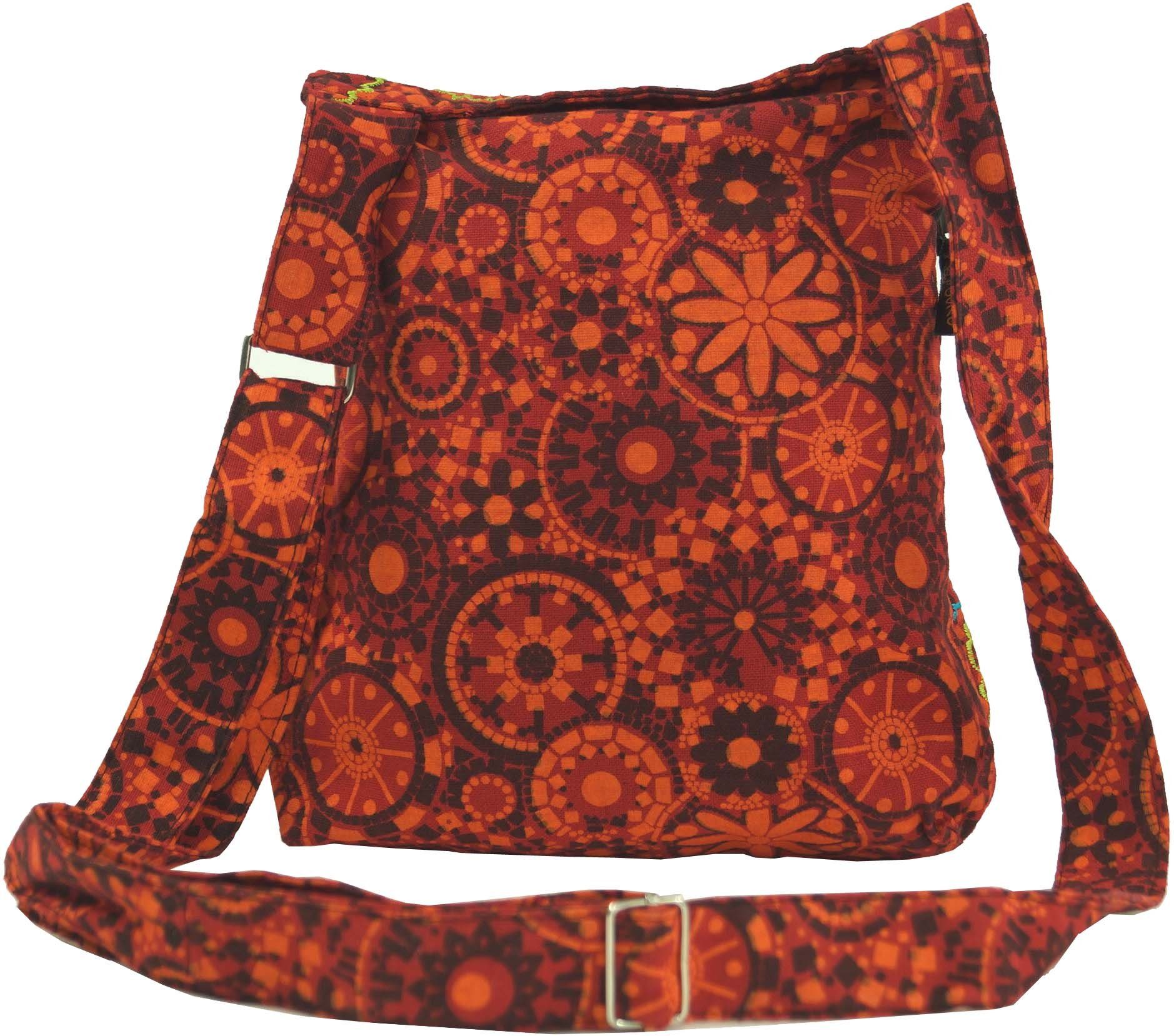 Guru-Shop Schultertasche Bestickte Ethno Schultertasche - günstig online kaufen