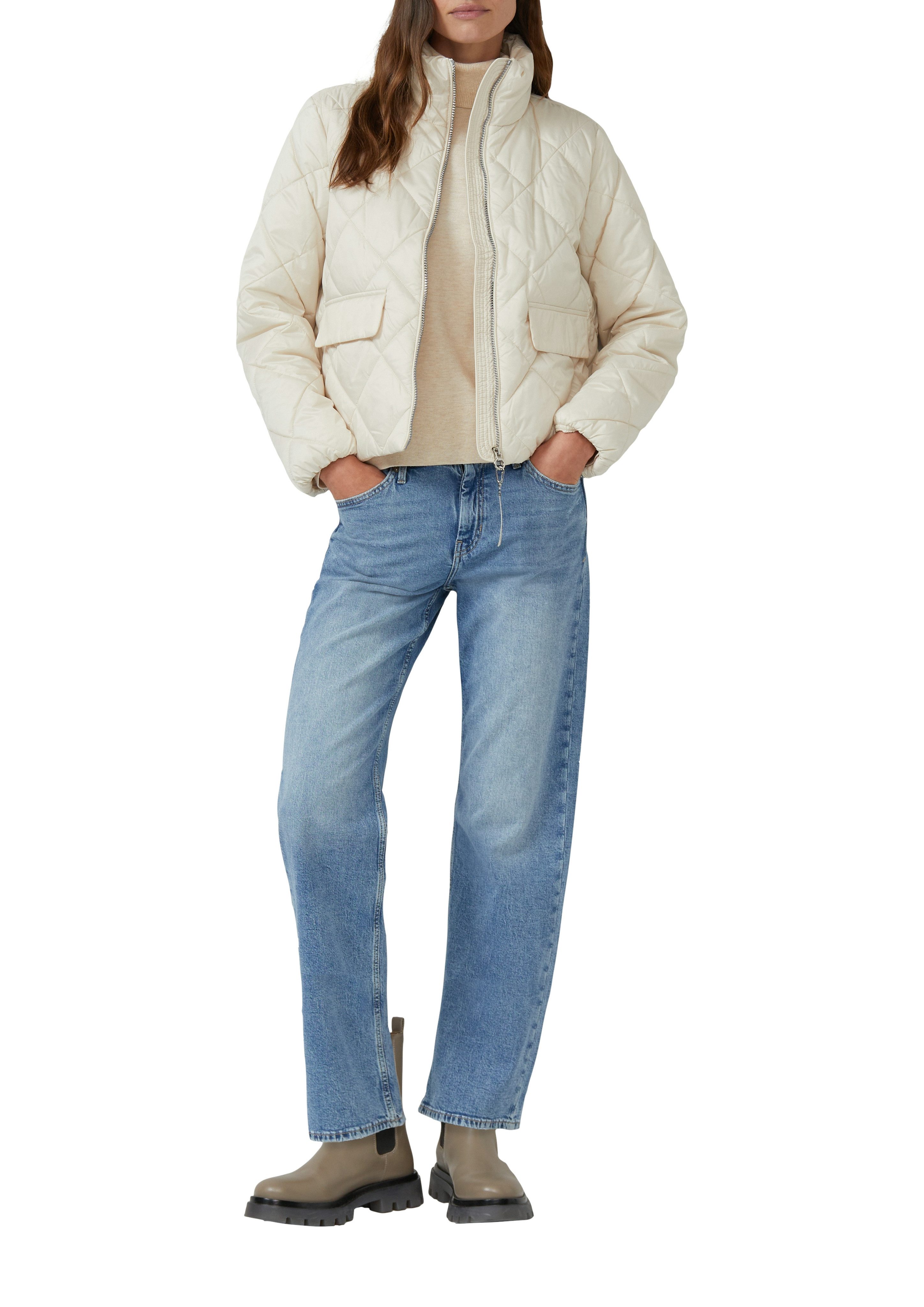 s.Oliver Steppjacke mit Stehkragen günstig online kaufen